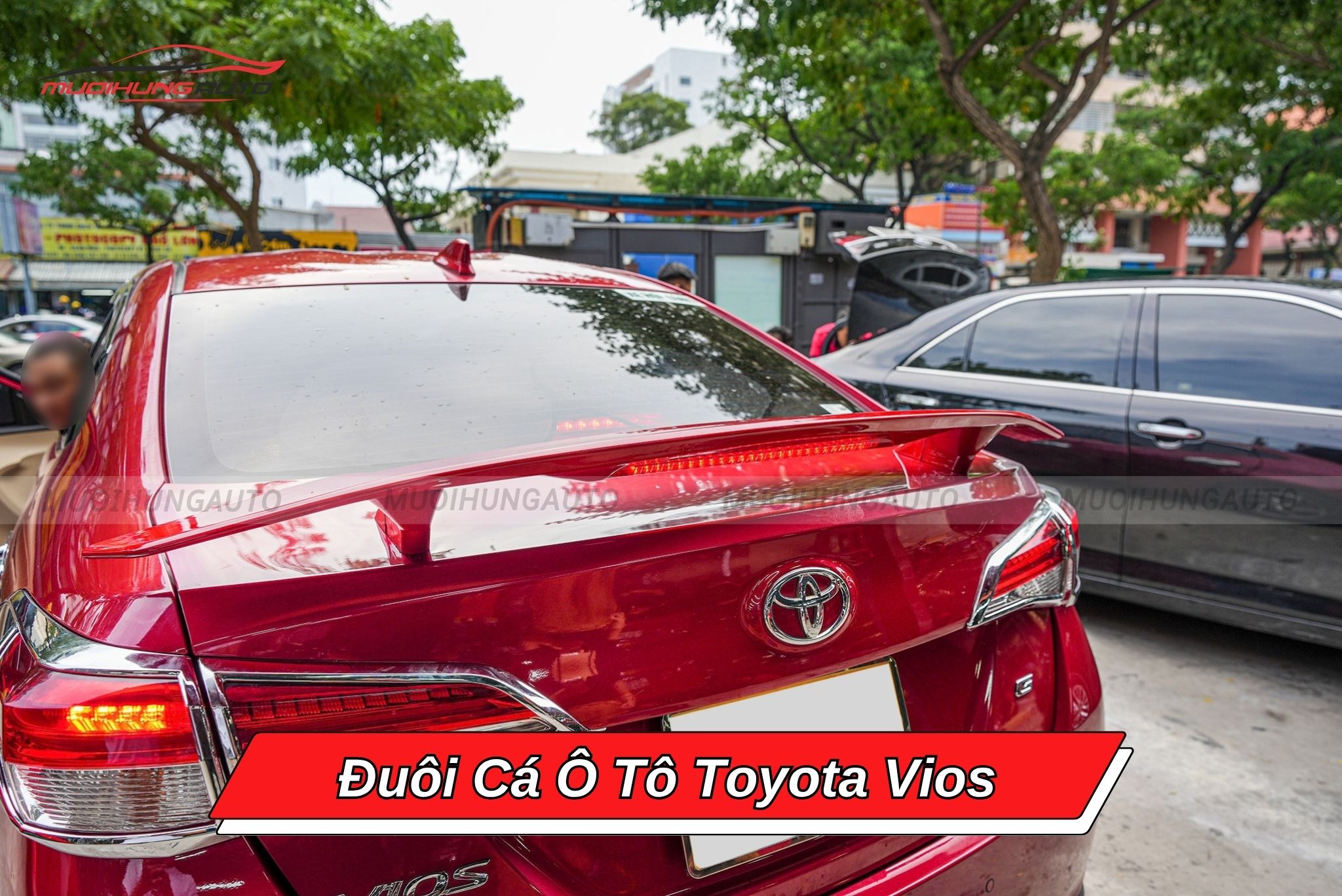 Đuôi gió ô tô Toyota Vios