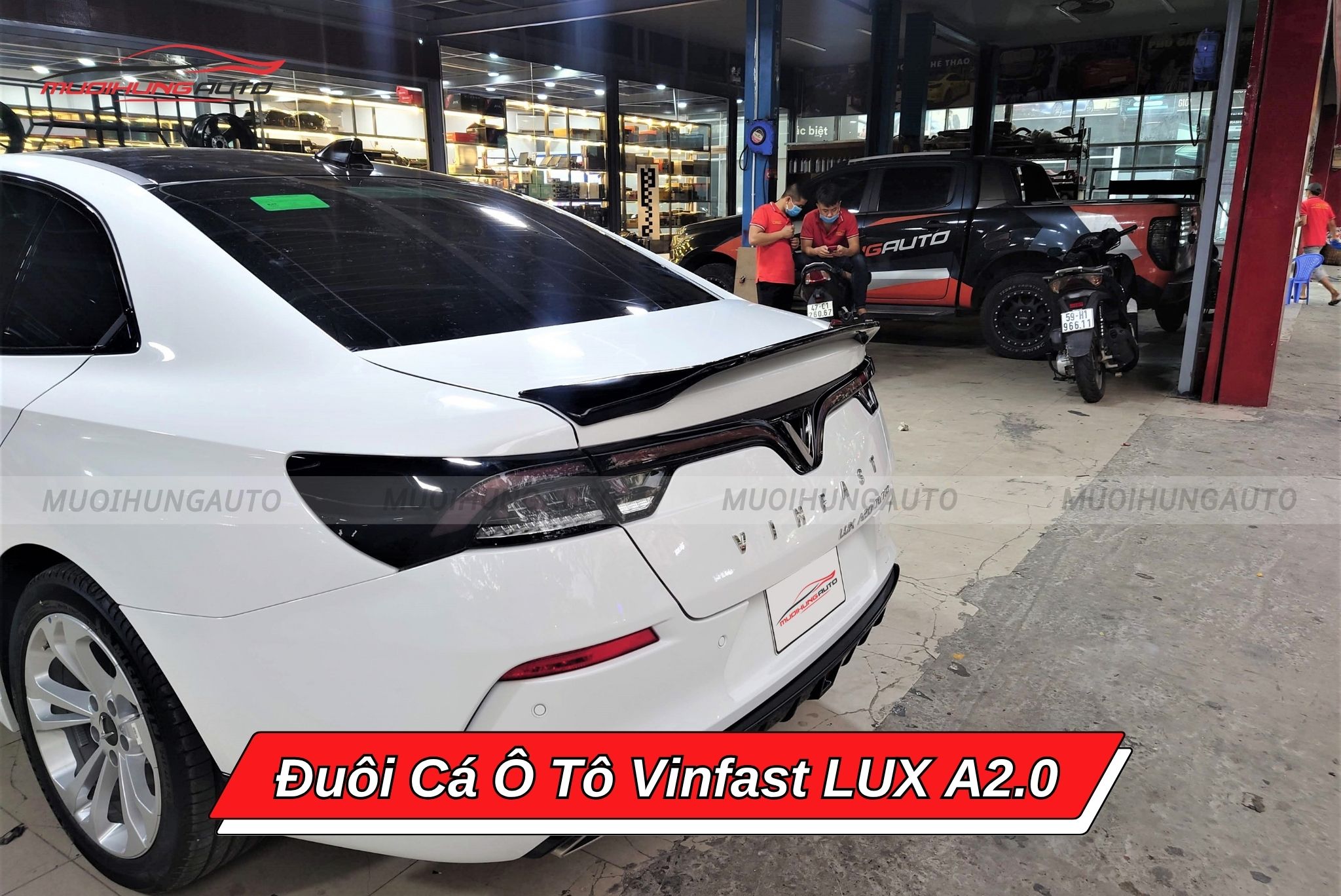 Đuôi gió ô tô Vinfast Lux A2.0