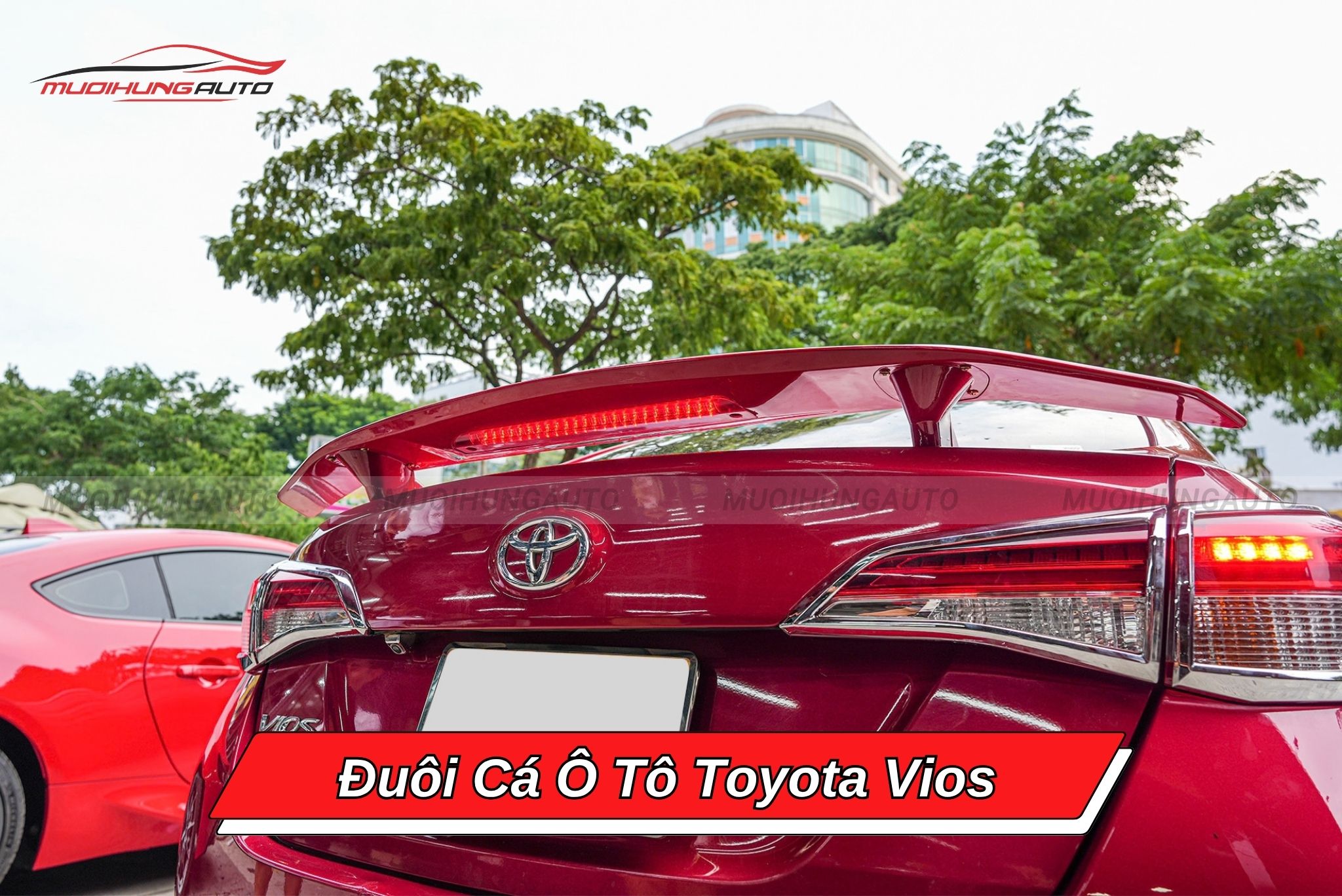 Đuôi gió xe ô tô Toyota Vios