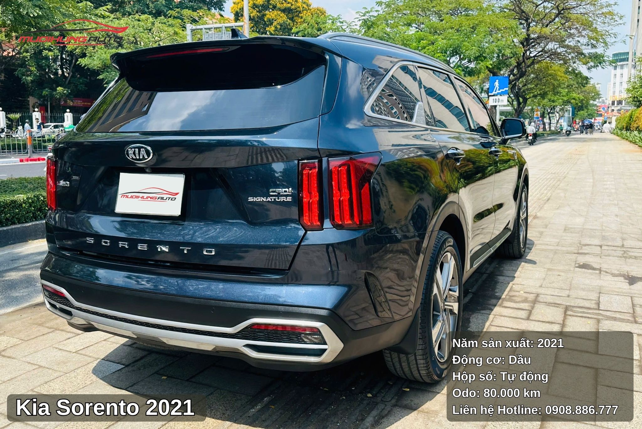 Đuôi xe Kia Sorento 2021