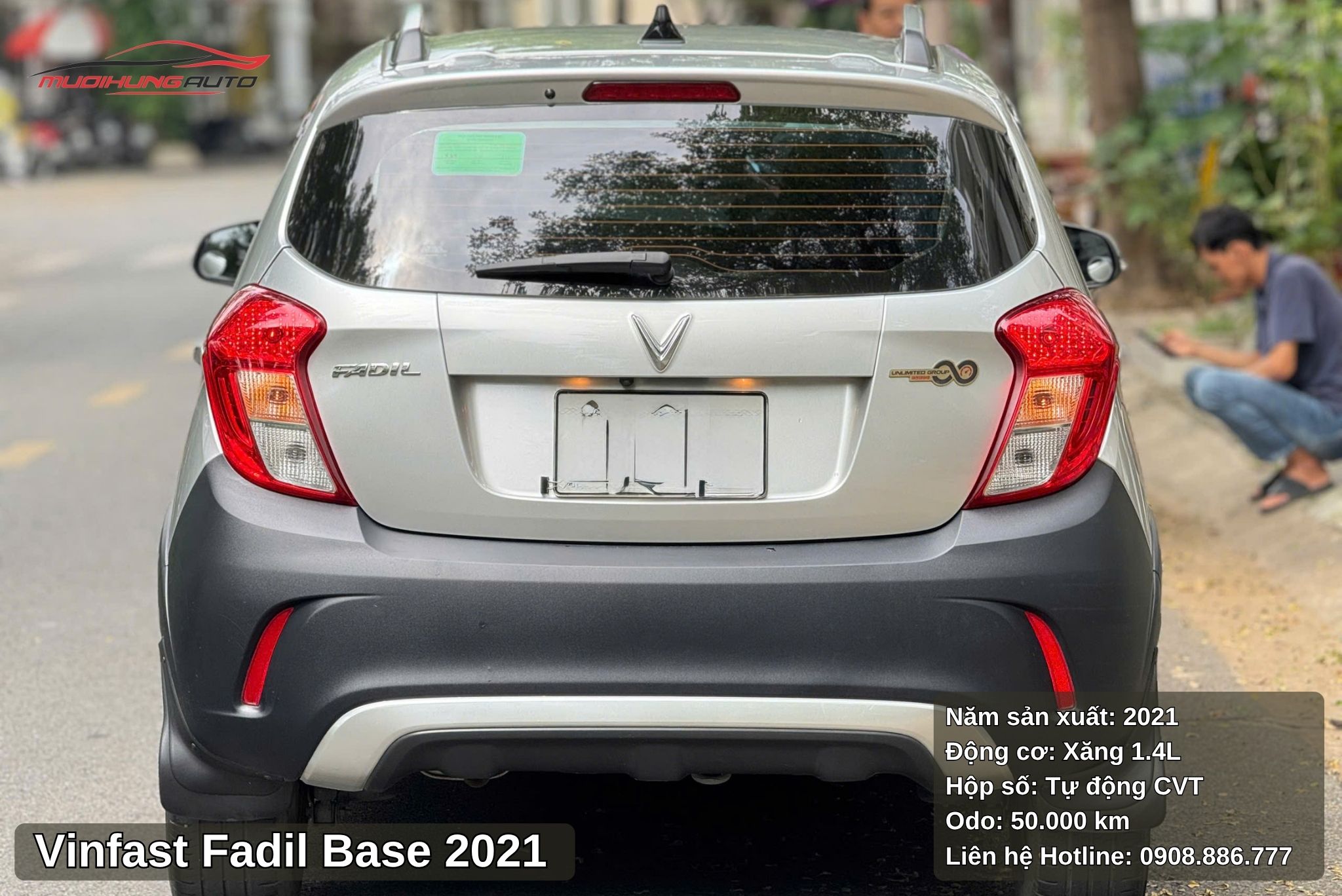 Đuôi xe Vinfast Fadil Base 2021