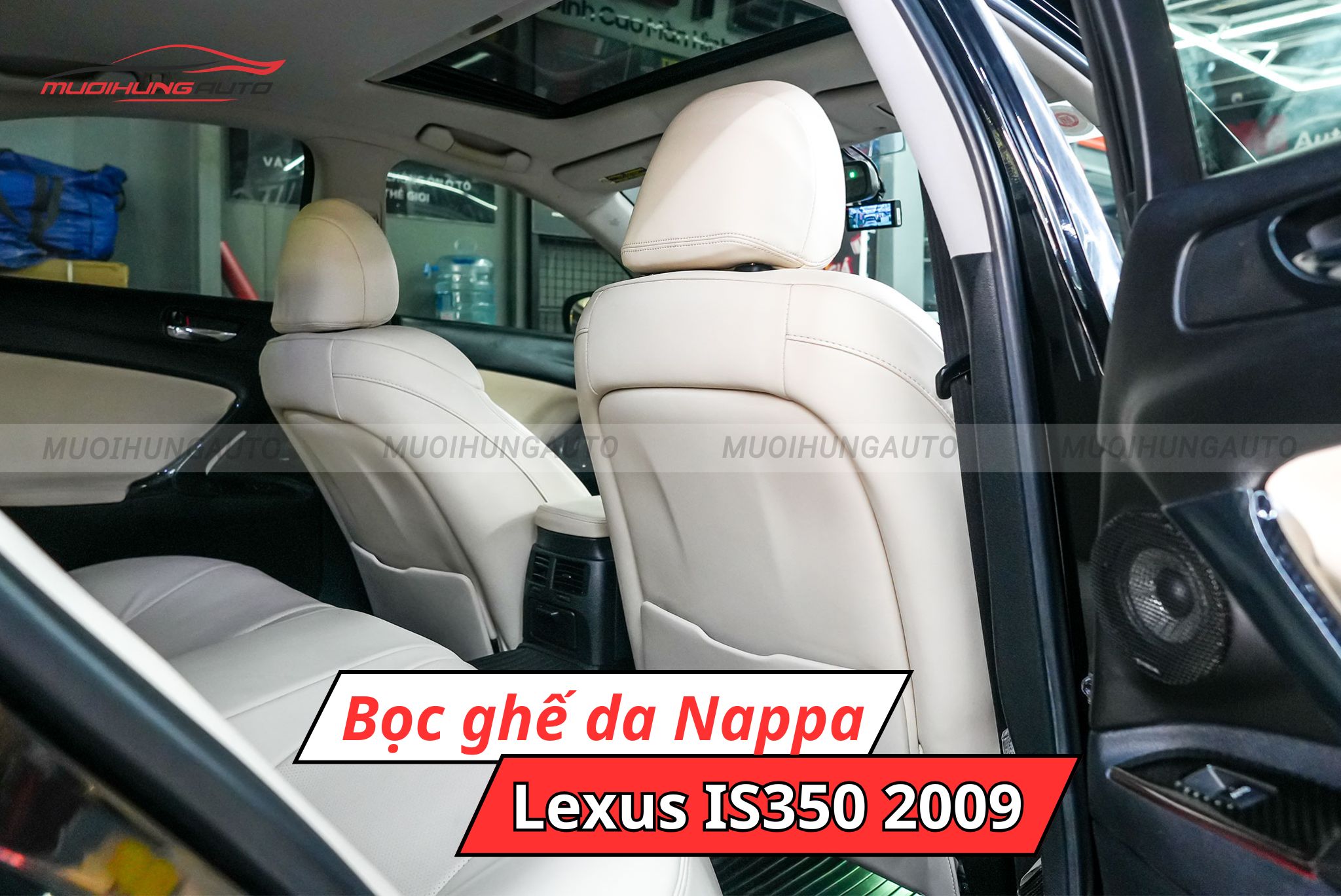 Ghế da Nappa Lexus IS350 2009