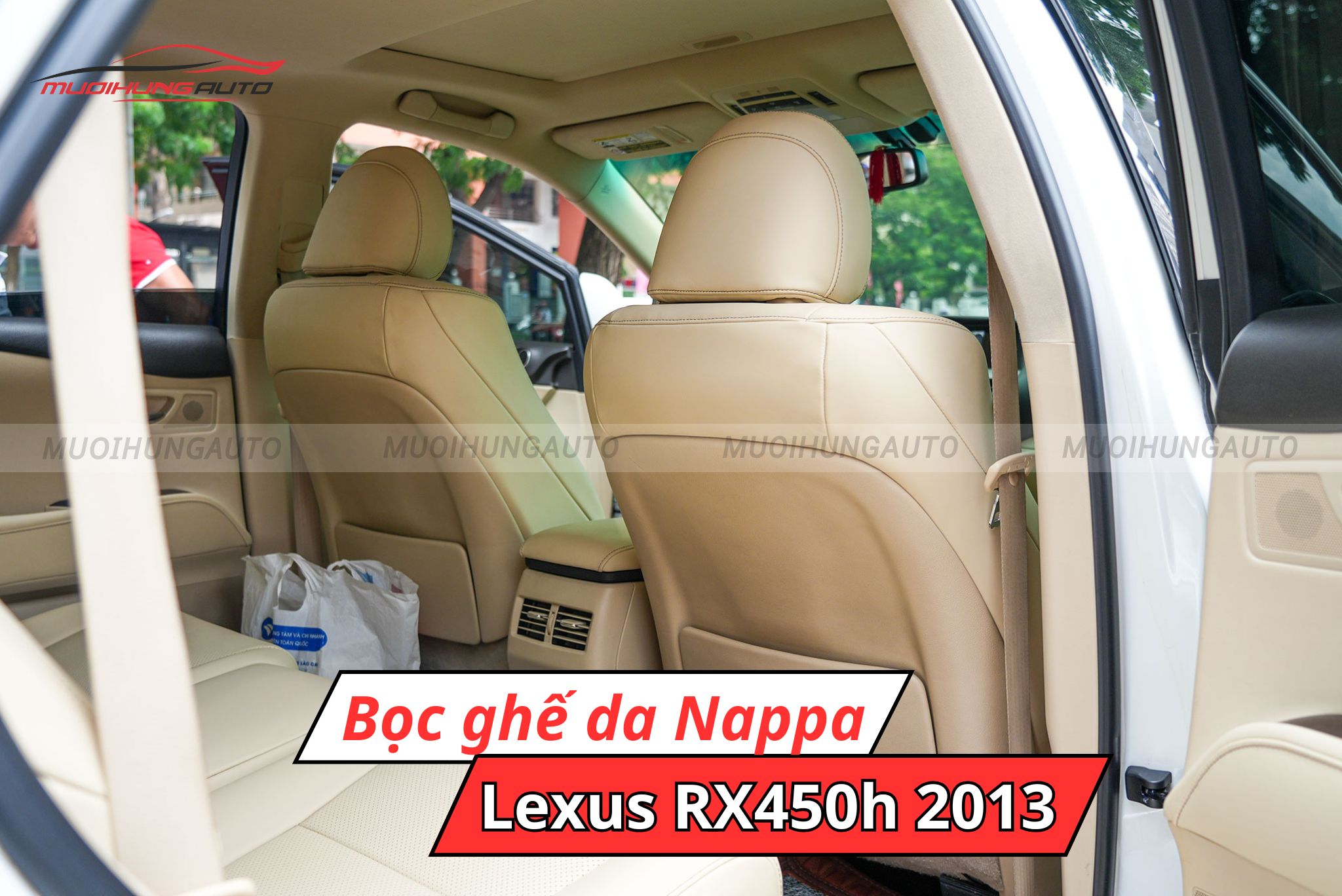 Ghế da Nappa Lexus RX450h 2013