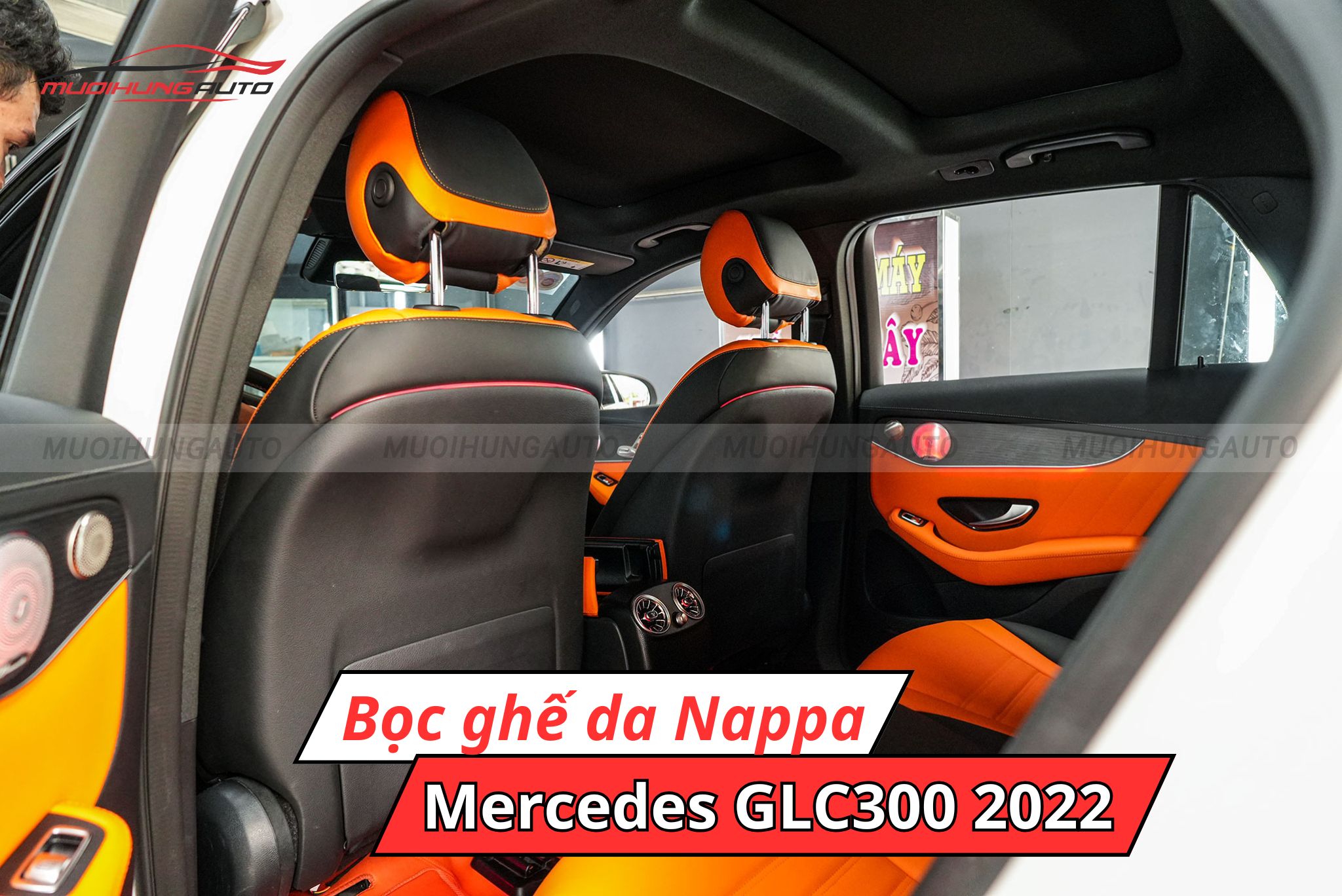 Ghế da Nappa Mercedes GLC300 2022