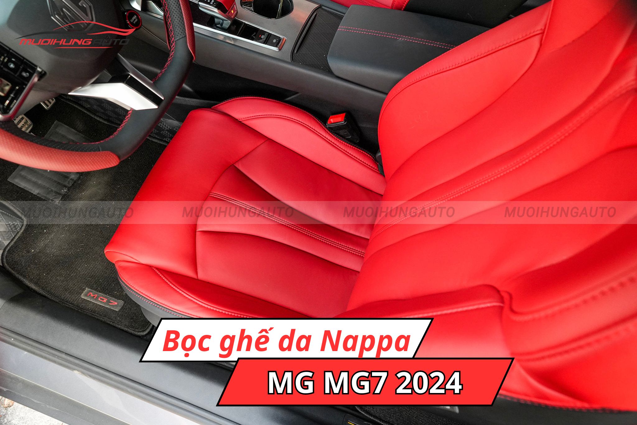 Ghế da Nappa MG MG7 2024