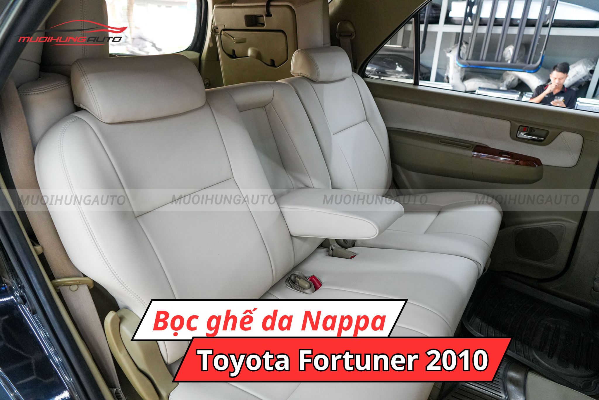 Ghế da Nappa Toyota Fortuner 2010