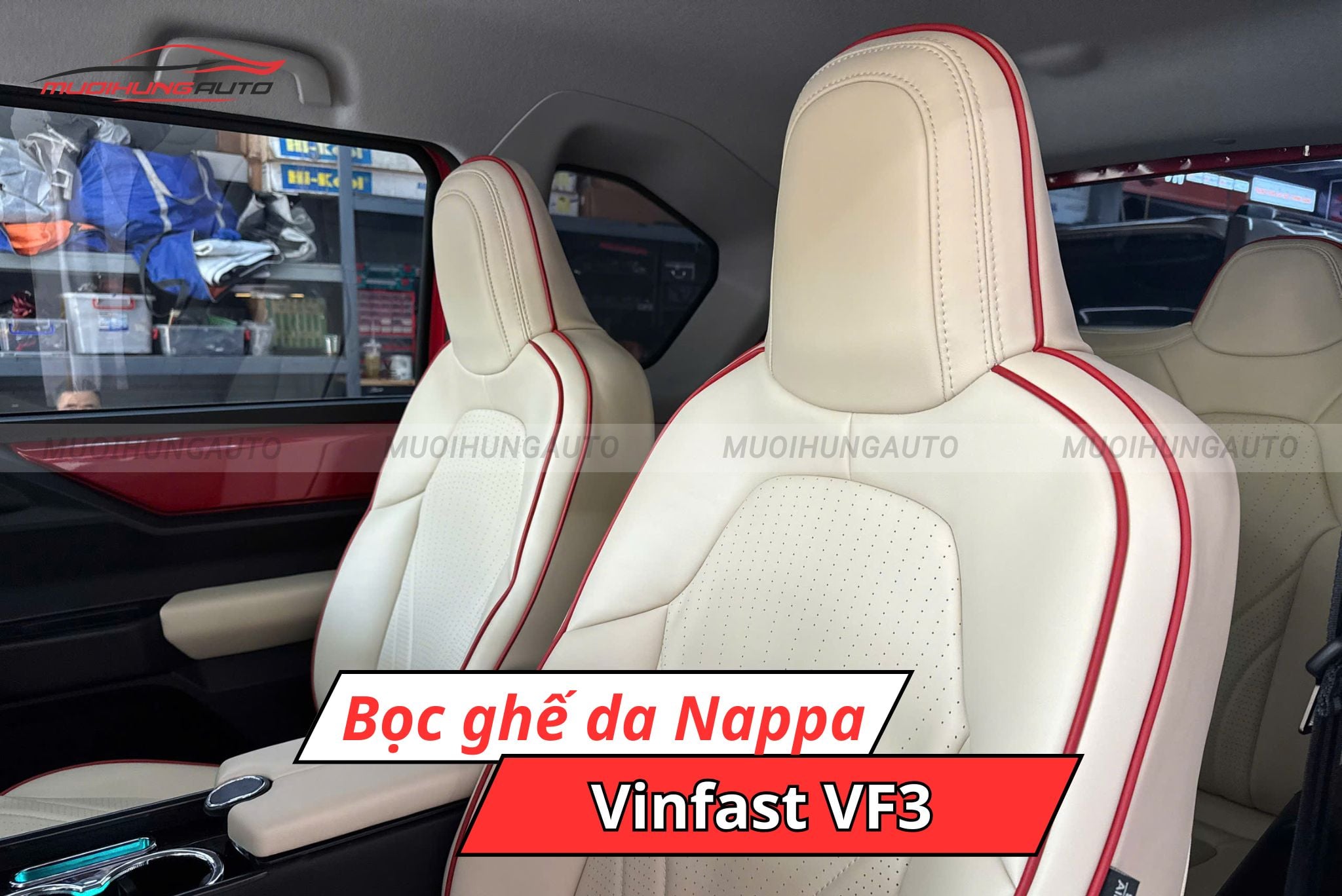 Ghế da Nappa Vinfast VF3