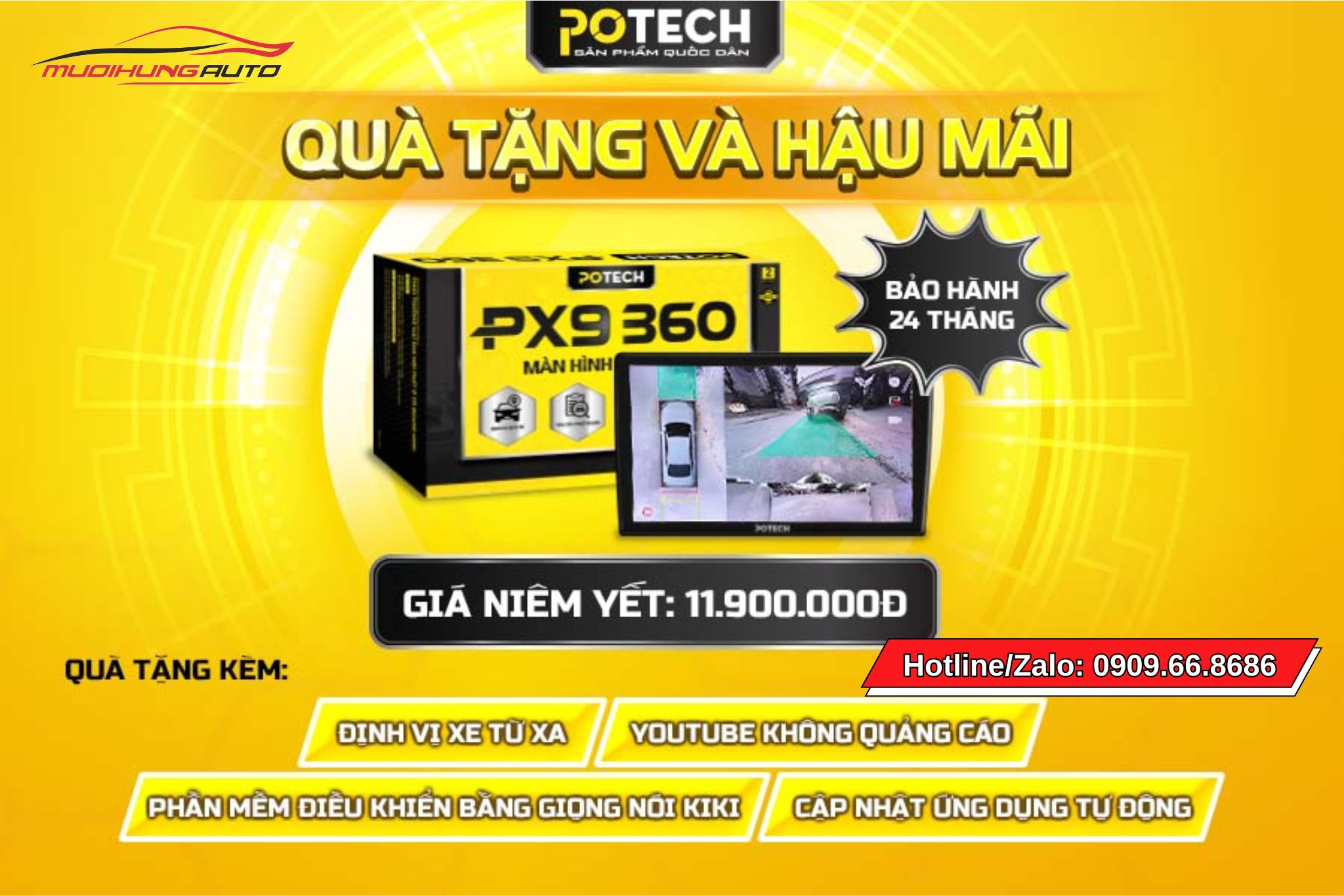 Giá màn hình Potech PX9 360