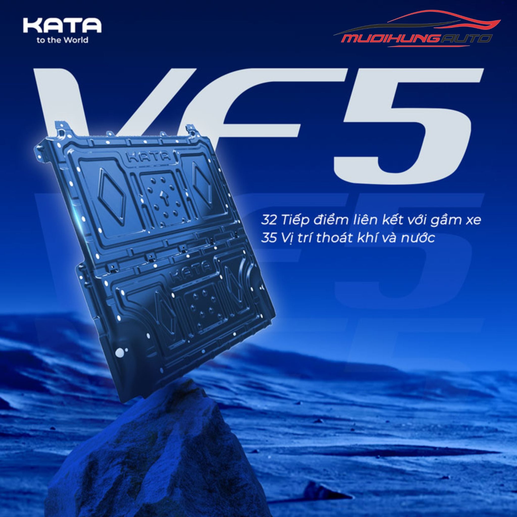 Giáp bảo vệ pin KATA Vinfast VF5