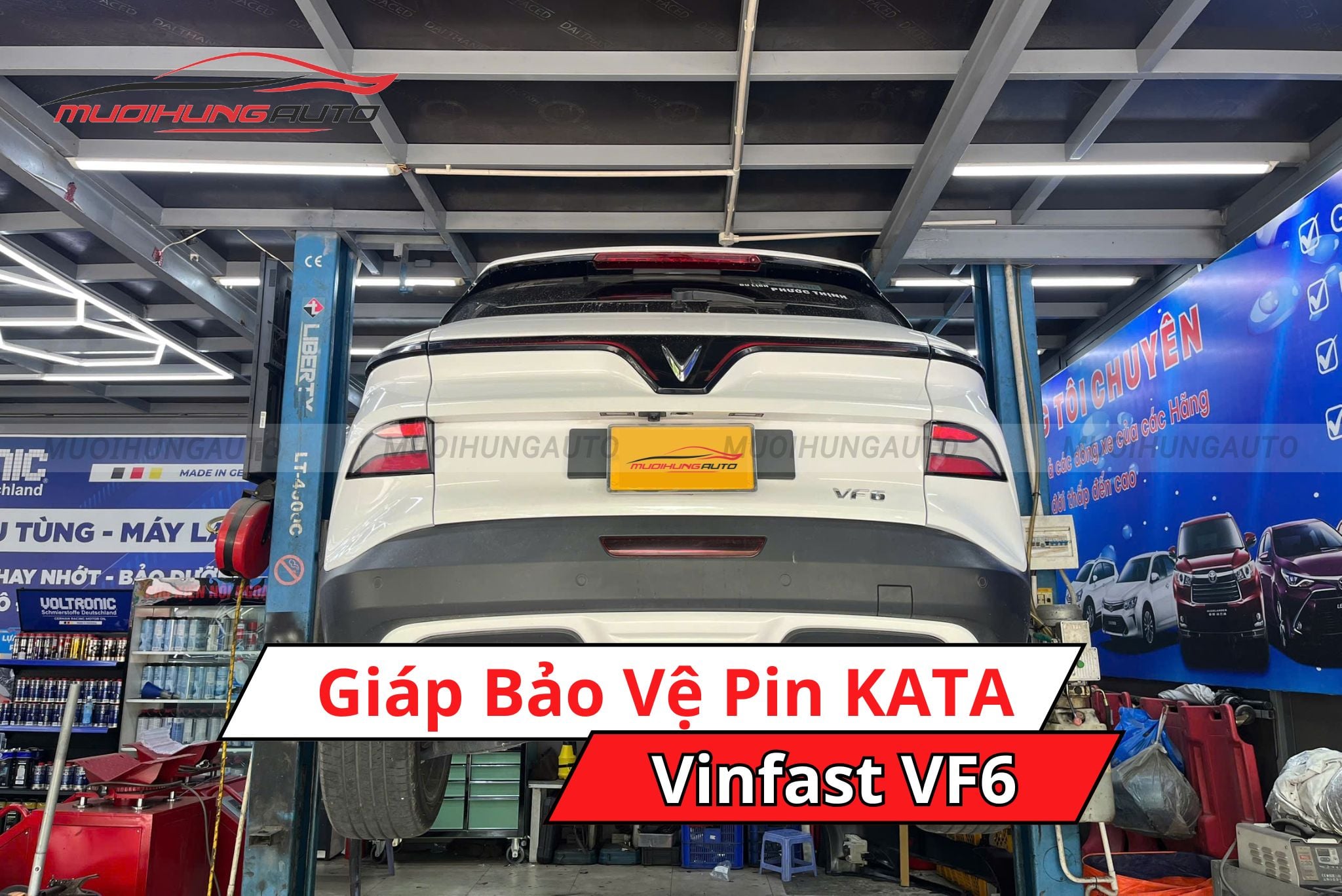 Giáp bảo vệ pin KATA xe Vinfast VF6