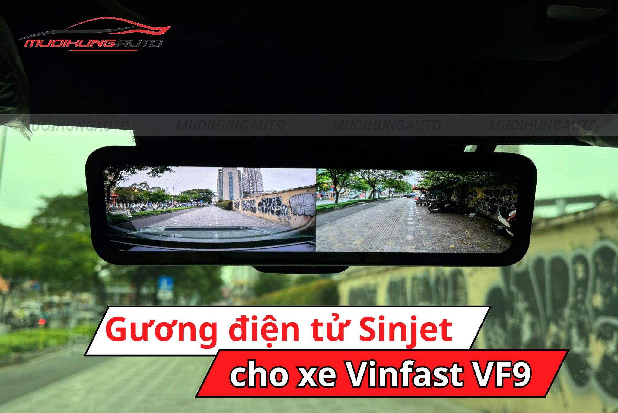 Gương điện tử Sinjet H10 cho Vinfast VF9