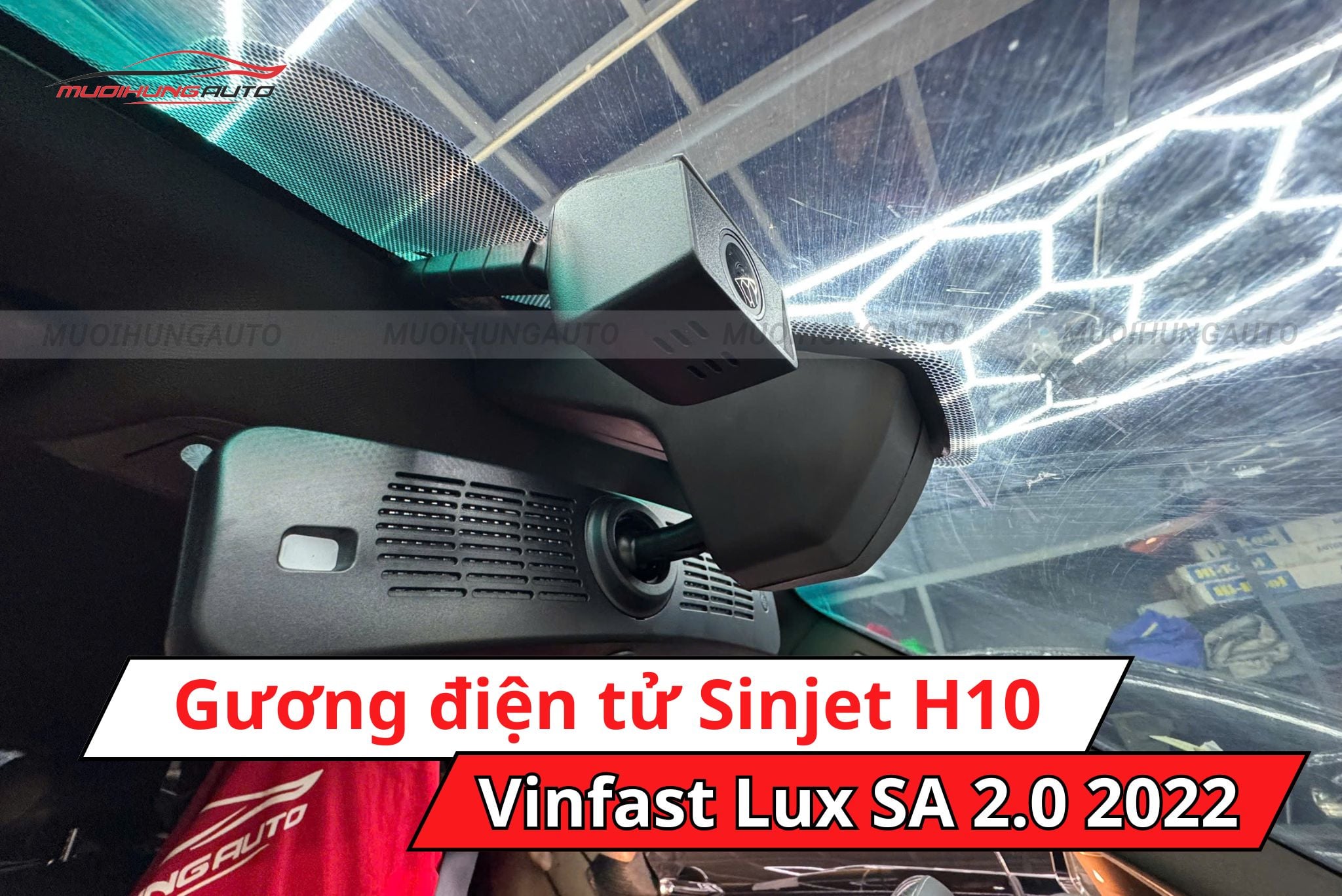 Gương điện tử Sinjet H10 Vinfast Lux SA 2.0 2022