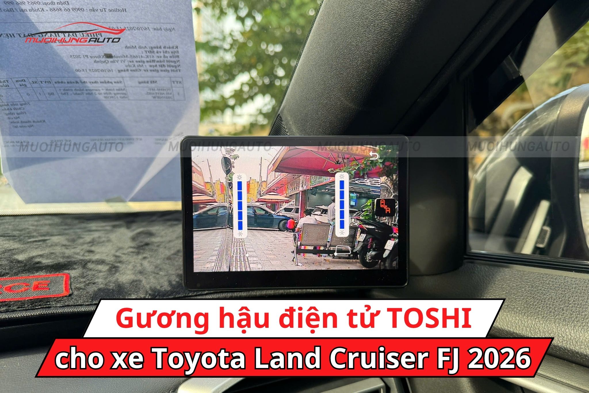 Gương điện tử TOSHI cho xe Toyota Land Cruiser FJ 2026