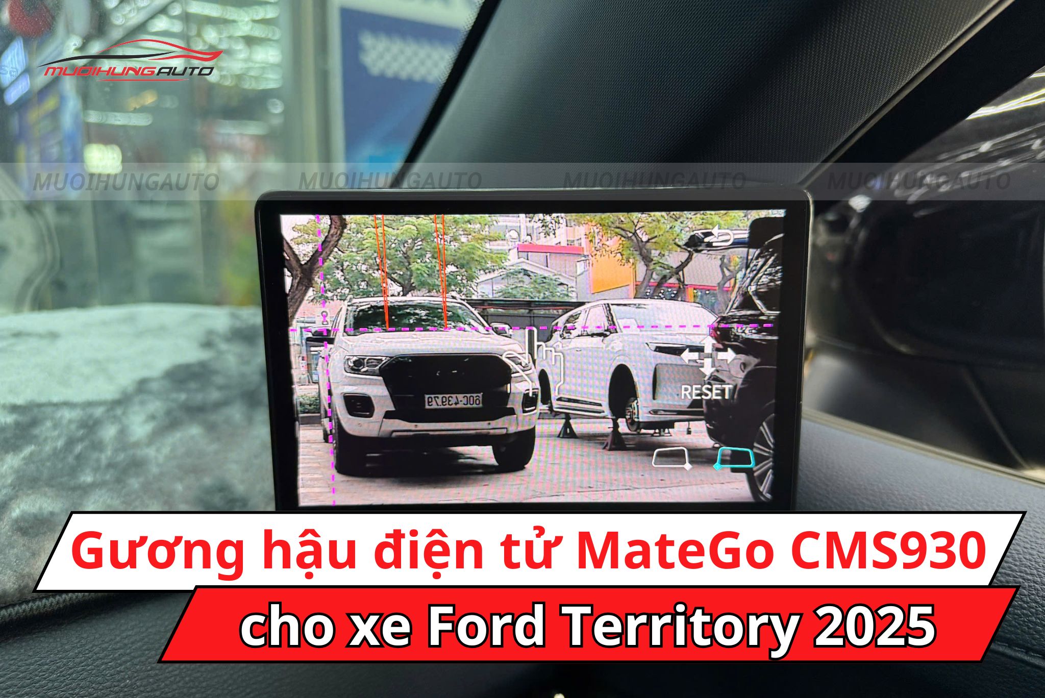 Gương hậu điện tử Matego CMS930 cho Ford Territory 2025