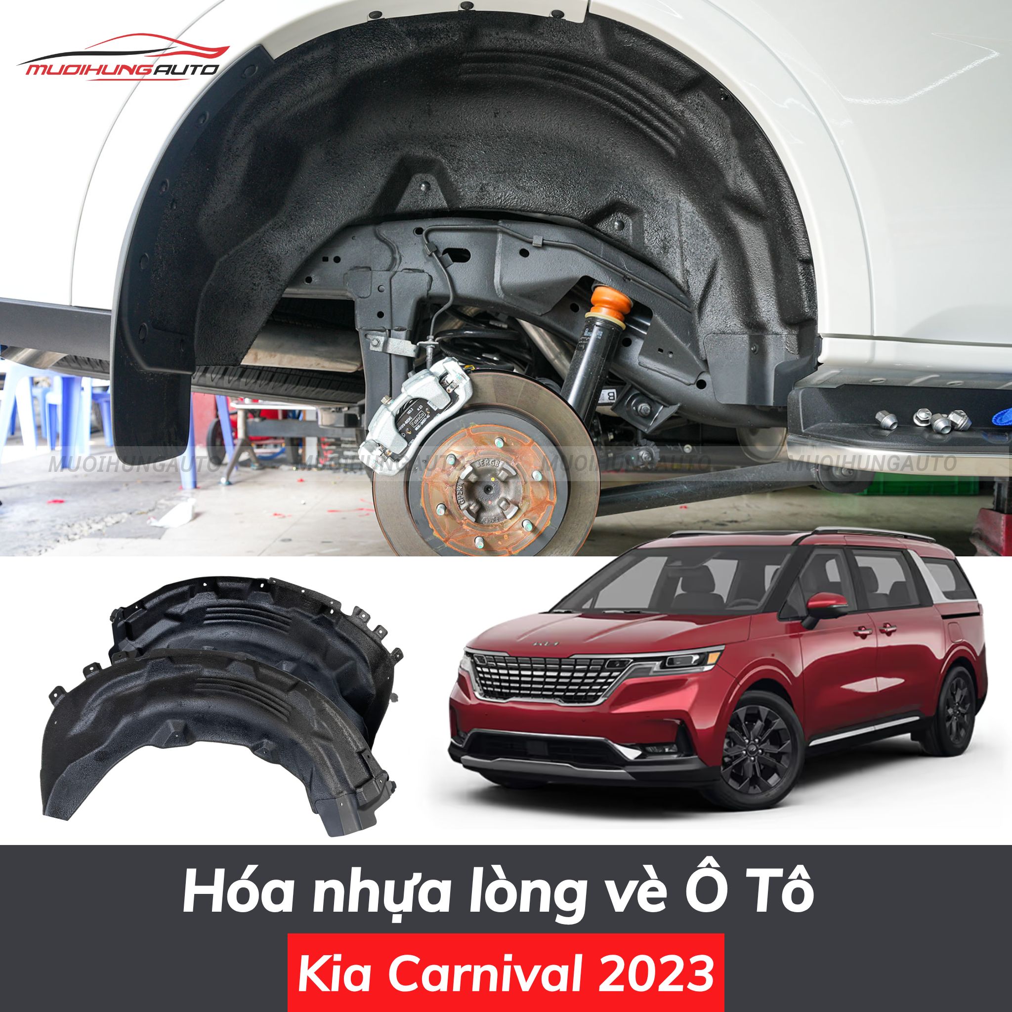 Hóa nhựa lòng vè ô tô Kia Carnival 2023