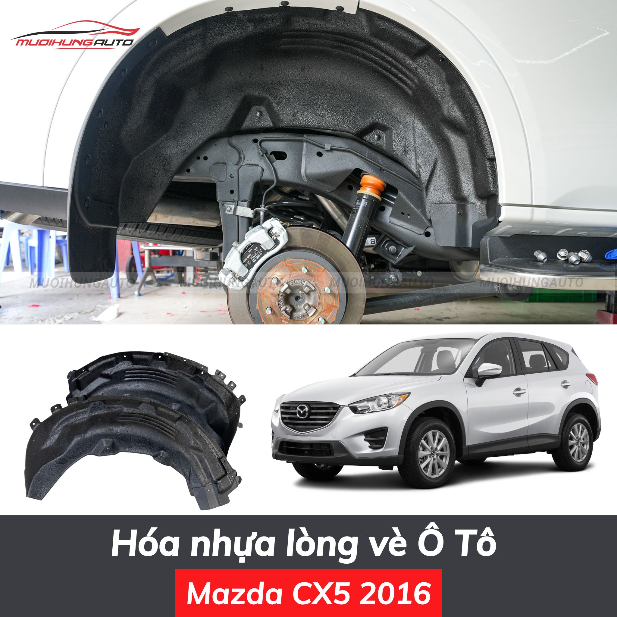 Hóa nhựa lòng vè ô tô Mazda CX5 2016