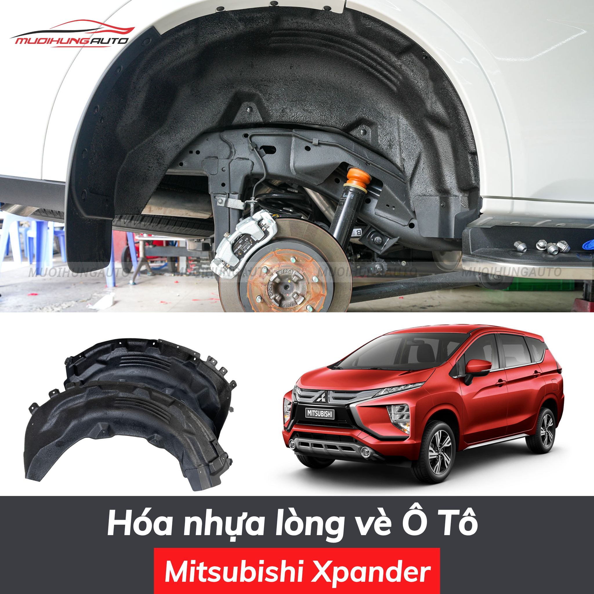 Hóa nhựa lòng vè ô tô Mitsubishi Xpander