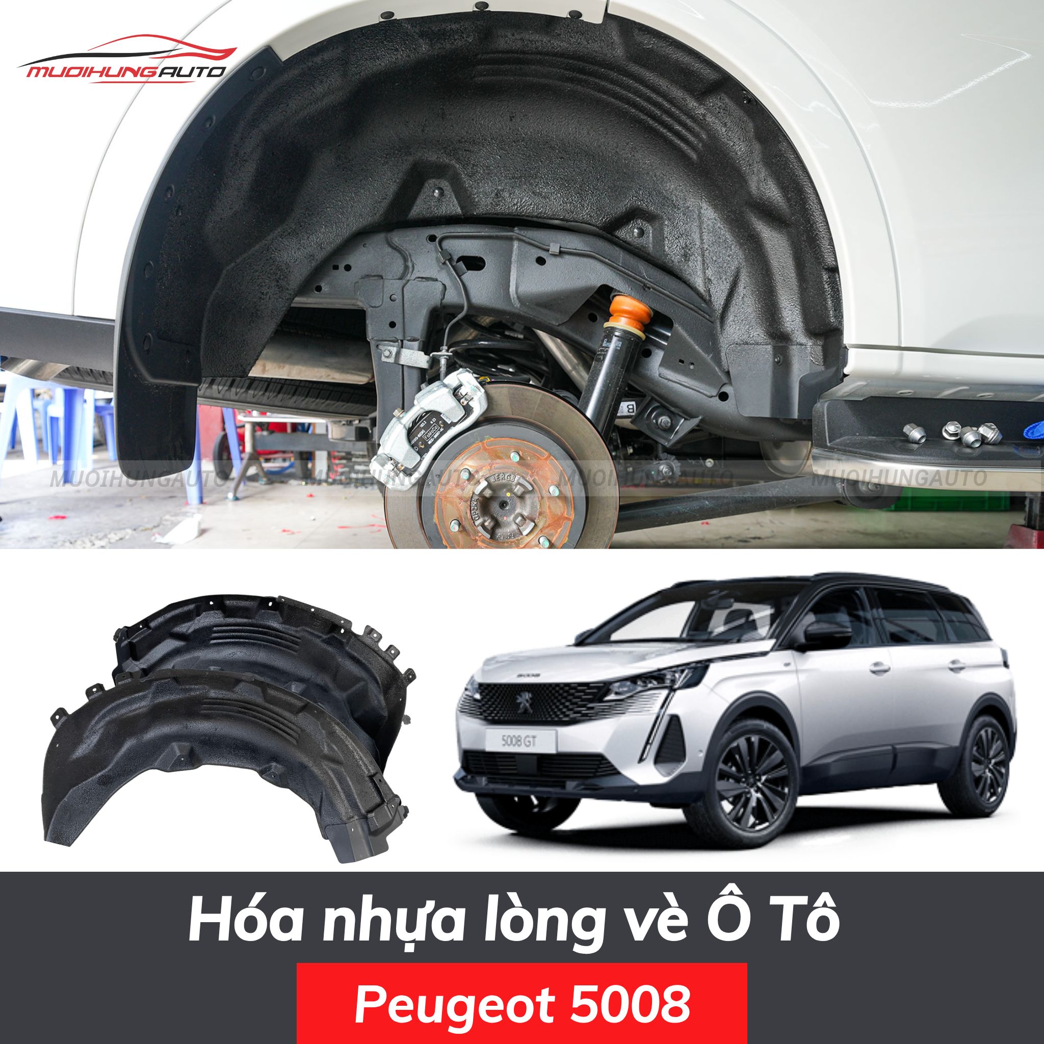 Hóa nhựa lòng vè ô tô Peugeot 5008
