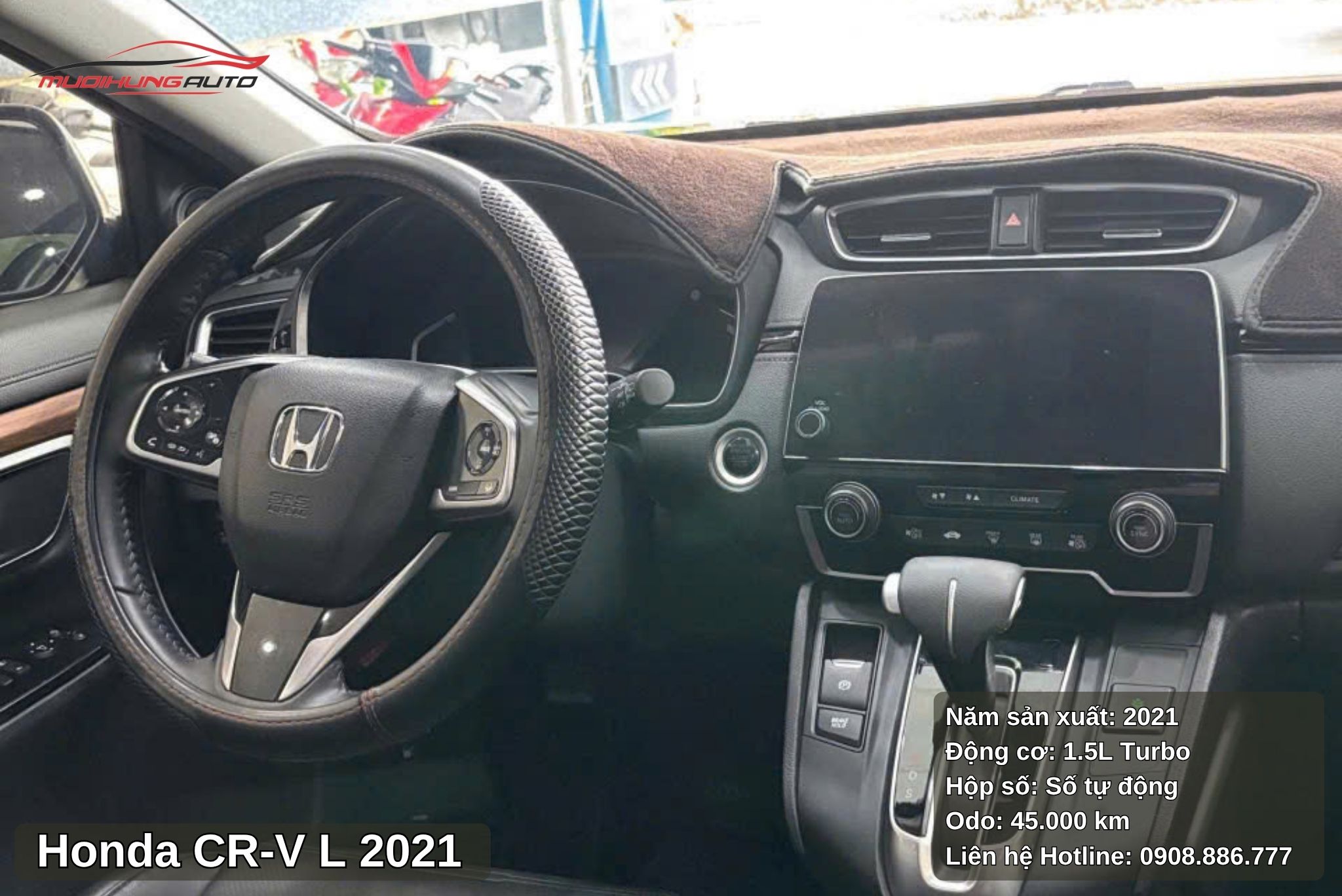 Honda CR-V L 2021 tích hợp màn hình giải trí thông minh