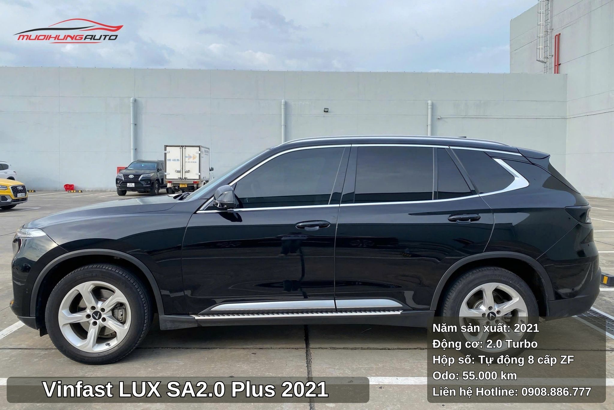 Hông xe Vinfast LUX SA2.0 Plus 2021