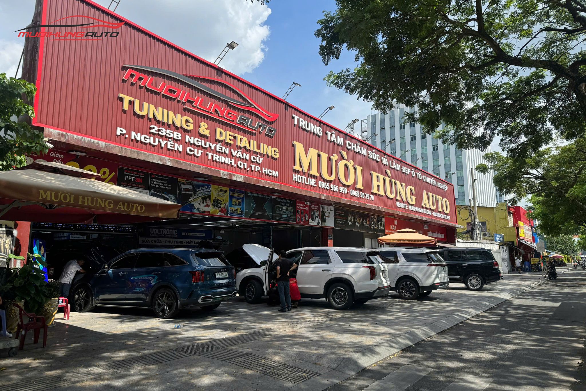 Mười Hùng Auto - Địa chỉ lắp camera hành trình cho xe Vinfast VF5 2024 uy tín