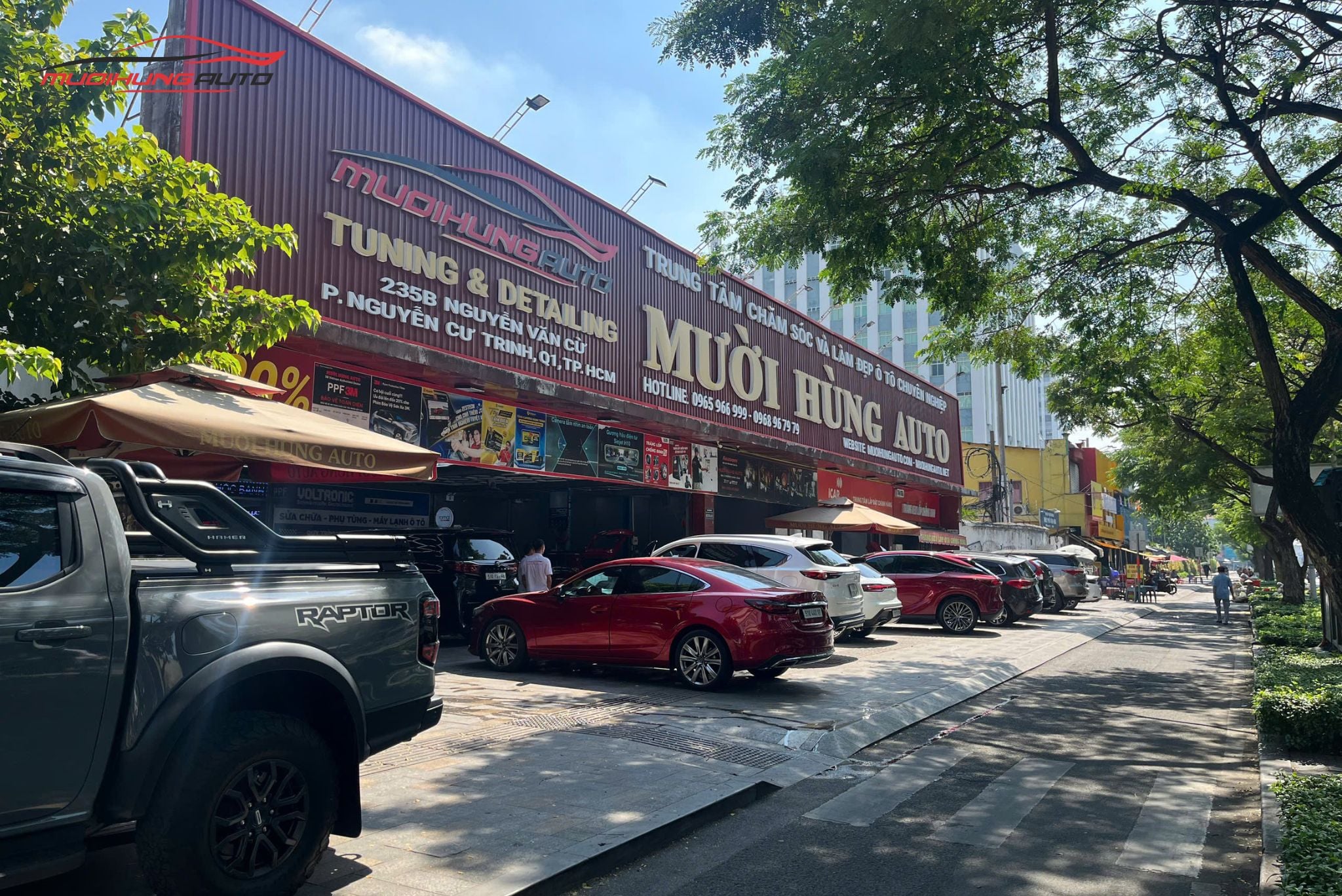 Mười Hùng Auto - Địa chỉ lắp camera hành trình cho xe Vinfast VF8 2024 uy tín