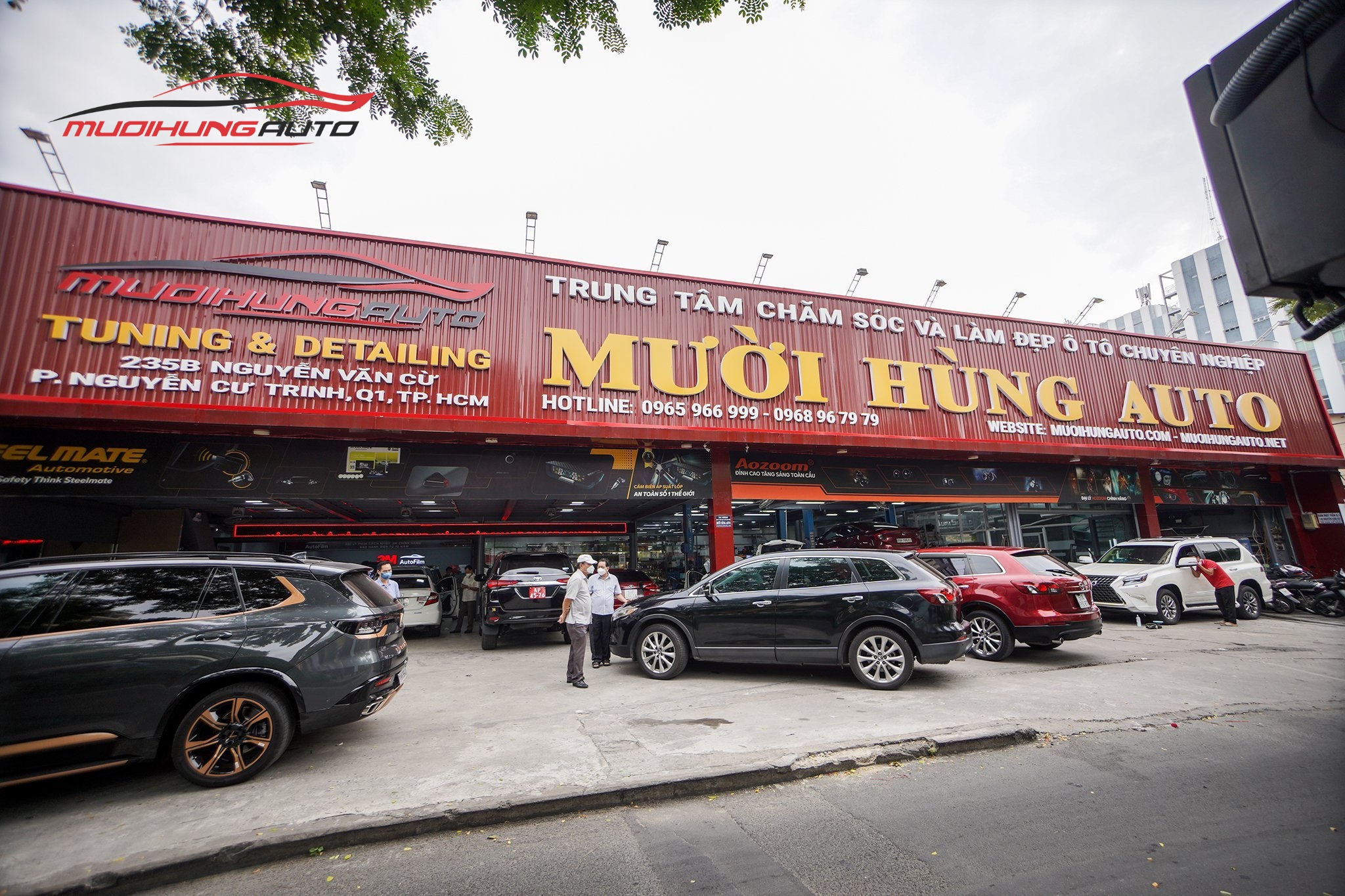 Mười Hùng Auto - Địa chỉ lắp bệ bước chân Mitsubishi Destinator 2025 uy tín