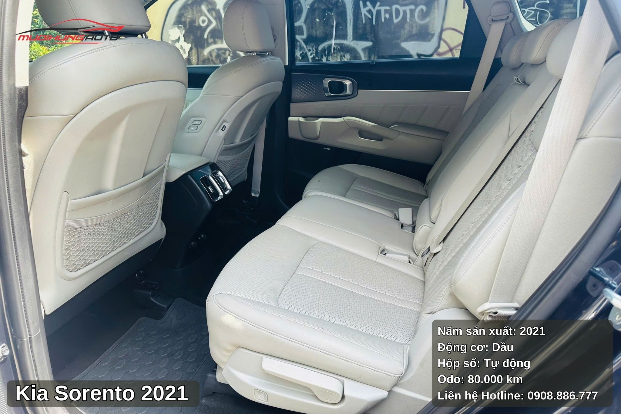 Kia Sorento 2021 sở hữu không gian nội thất rộng rãi