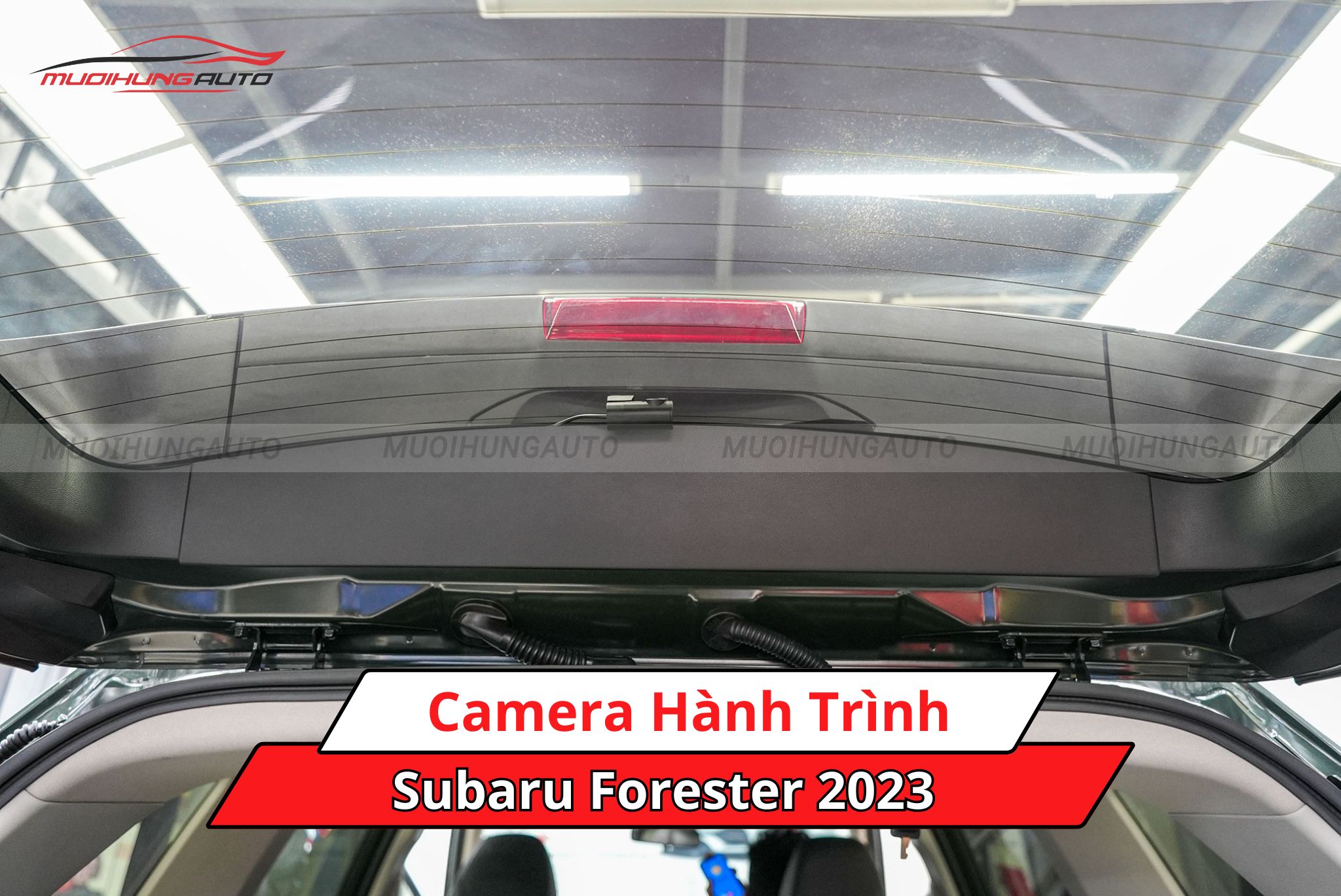 Lắp camera hành trình cho xe Subaru Forester 2023