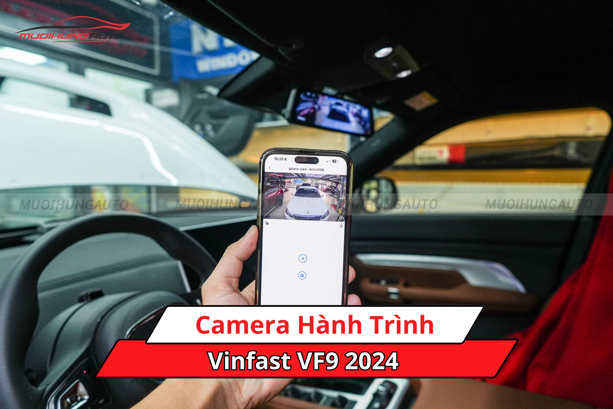Lắp camera hành trình cho xe Vinfast VF9 2024