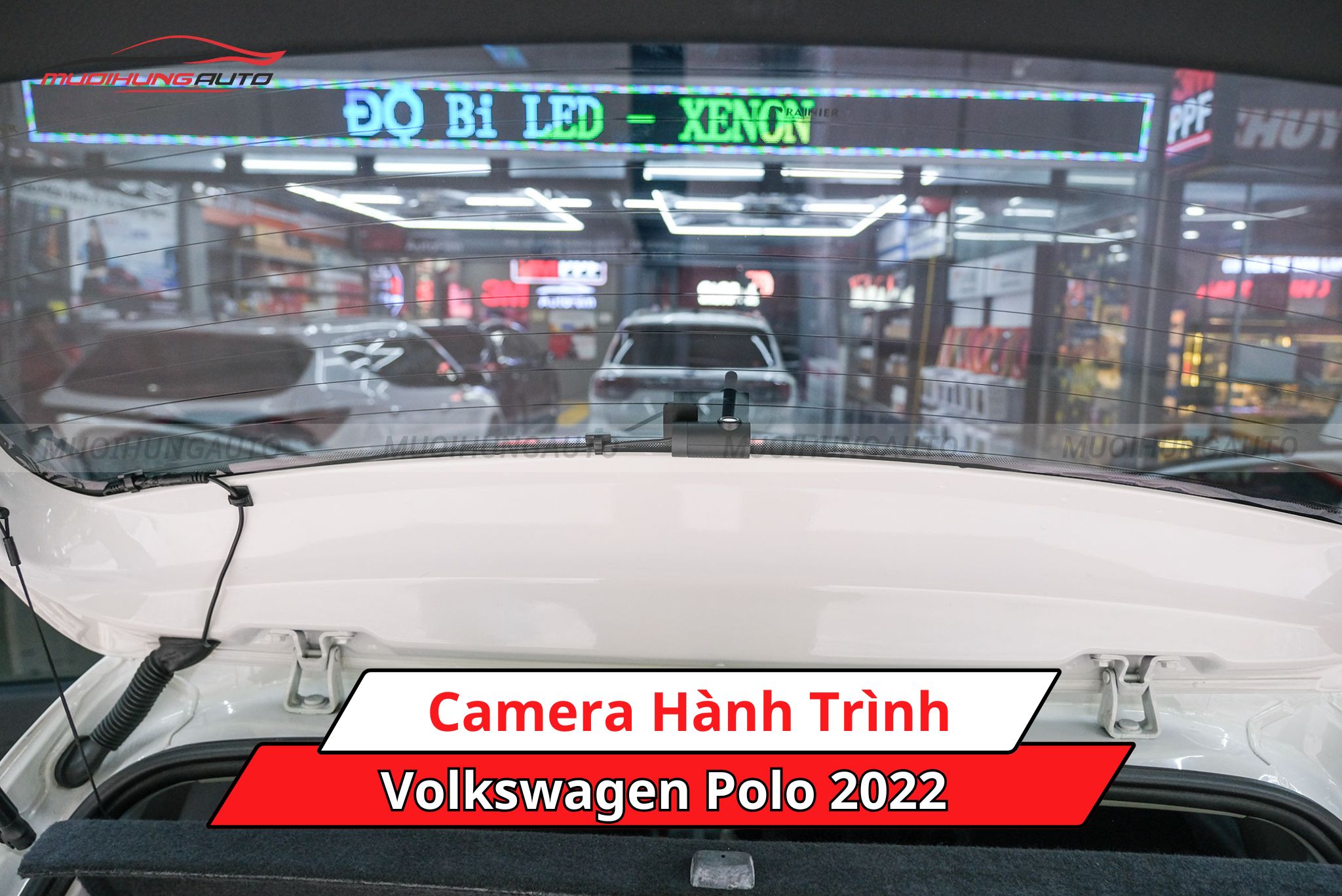 Lắp camera hành trình cho xe Volkswagen Polo 2022