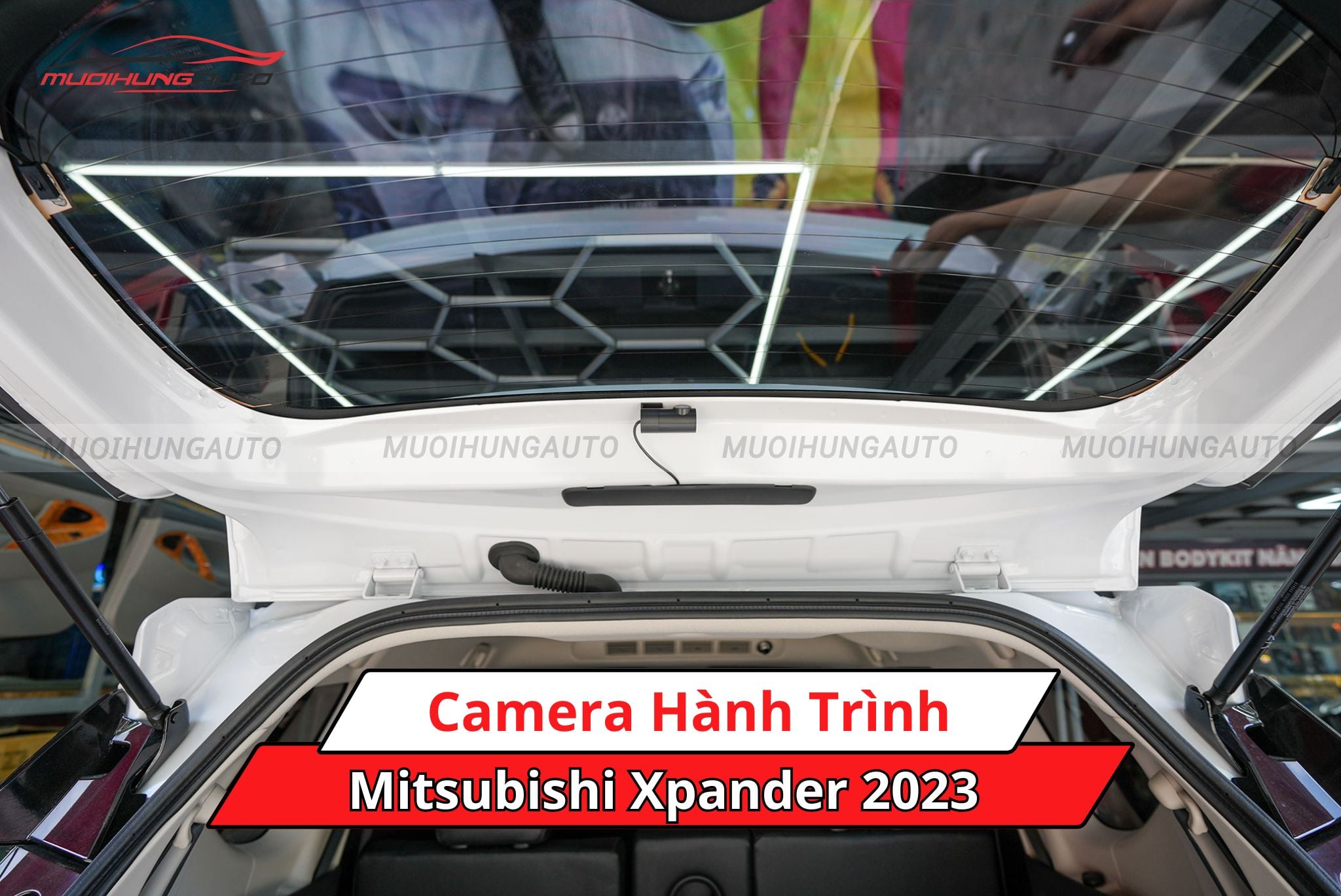 Lắp camera hành trình xe Mitsubishi Xpander 2023