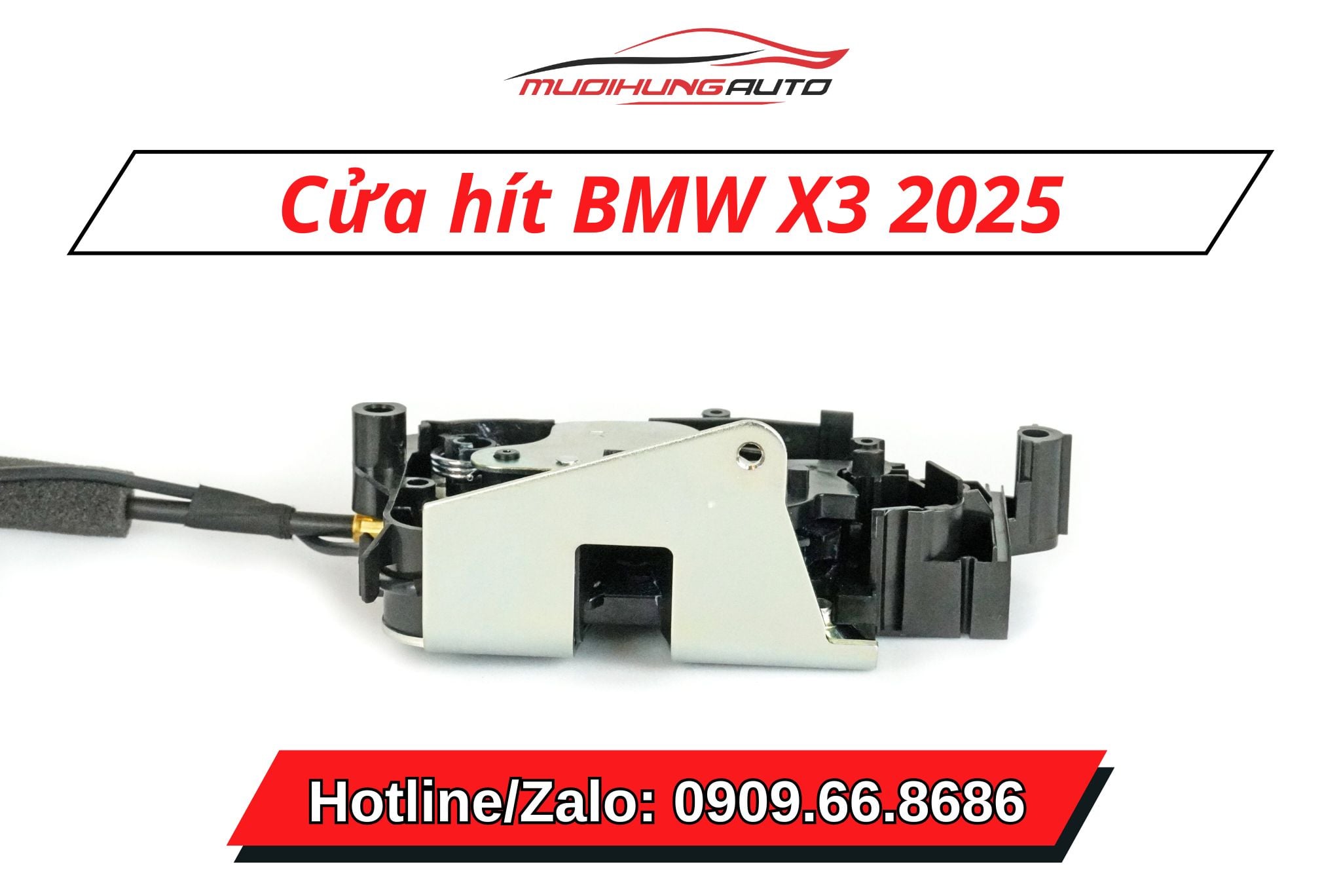 Lắp cửa hít ô tô BMW X3 2025
