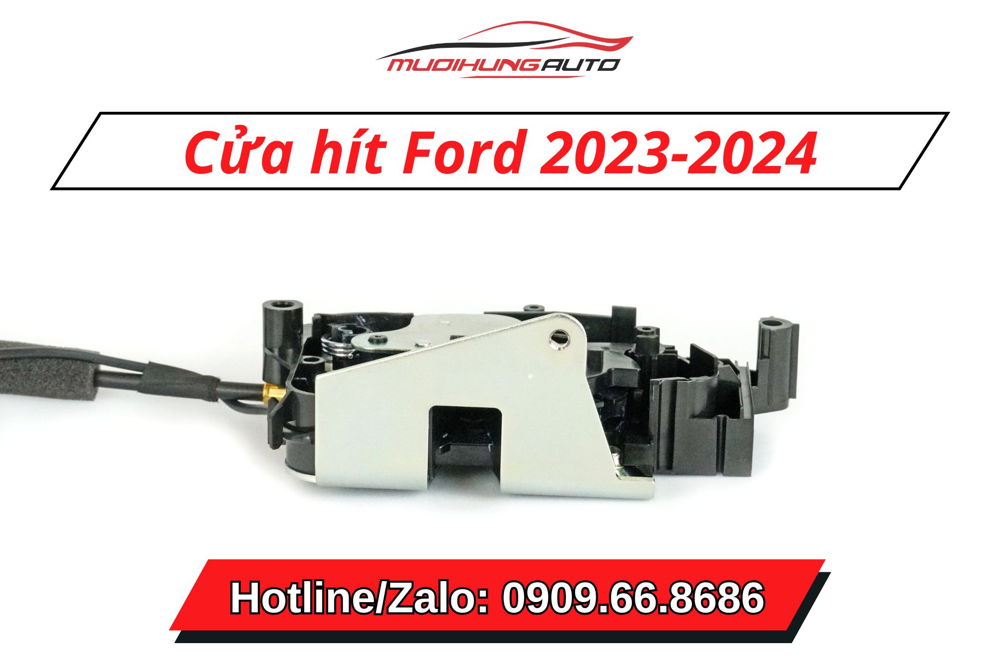 Lắp cửa hít ô tô Ford 2023-2024