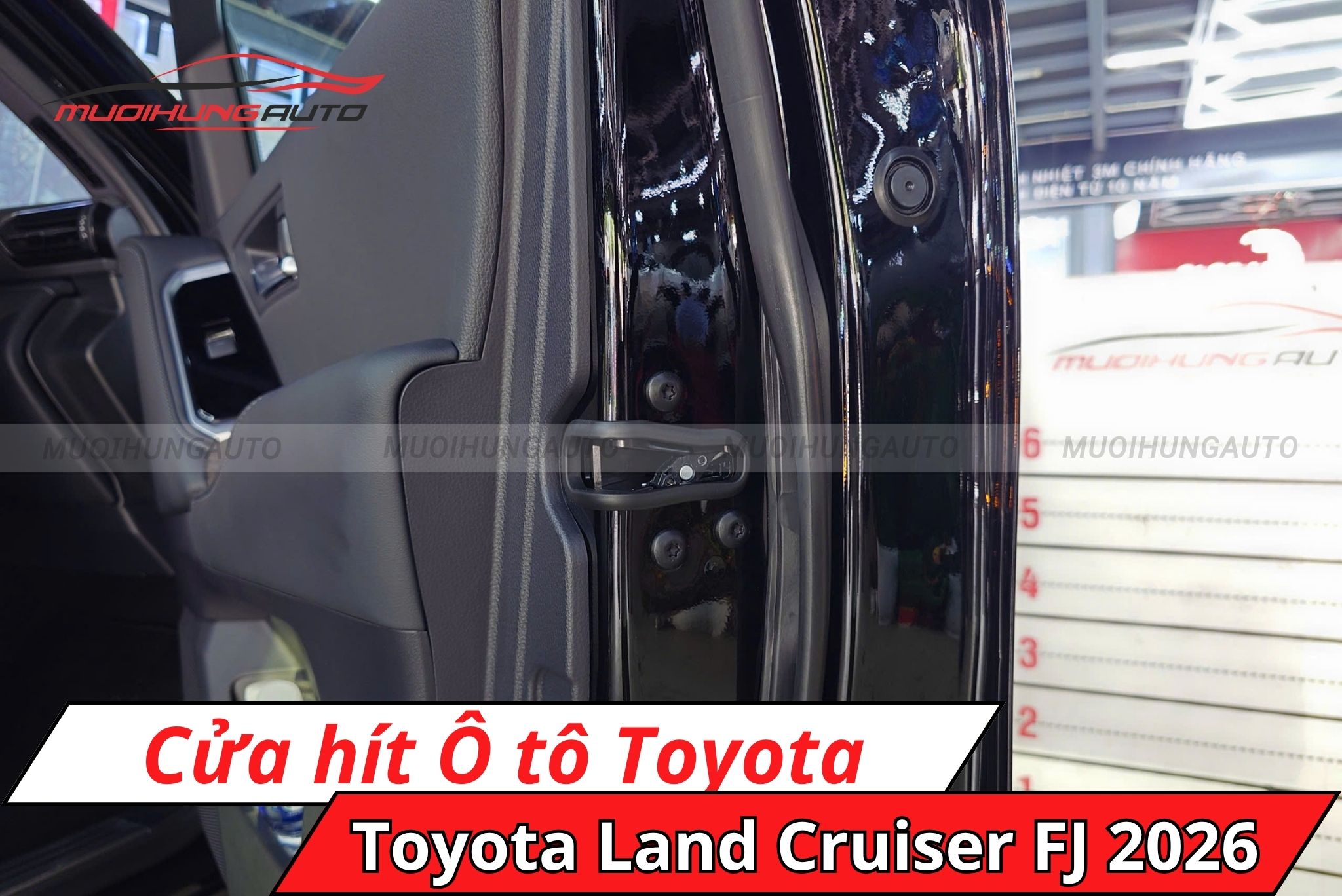 Lắp cửa hít xe hơi Toyota Land Cruiser FJ 2026