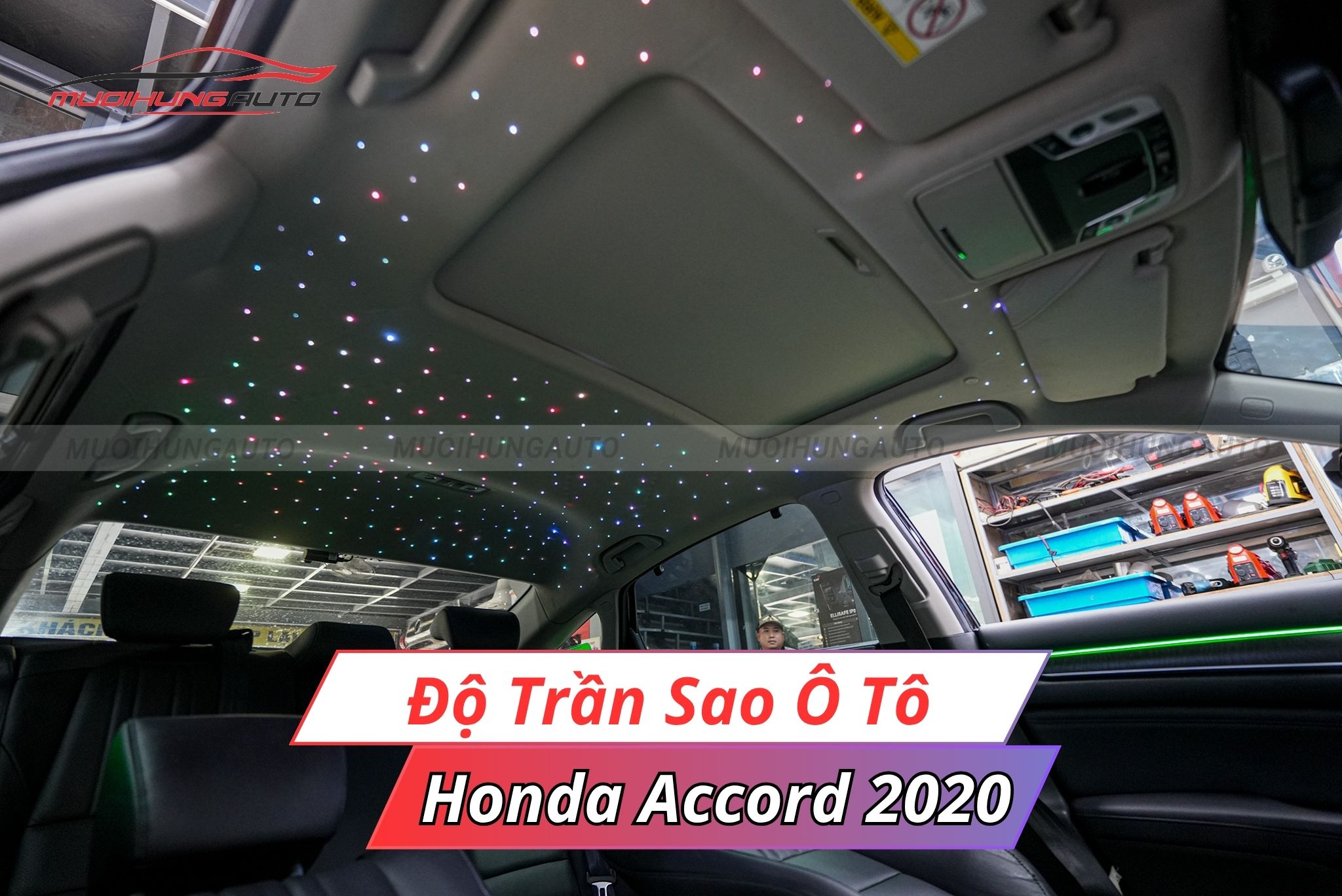 LED trần sao ô tô Honda Accord 2020