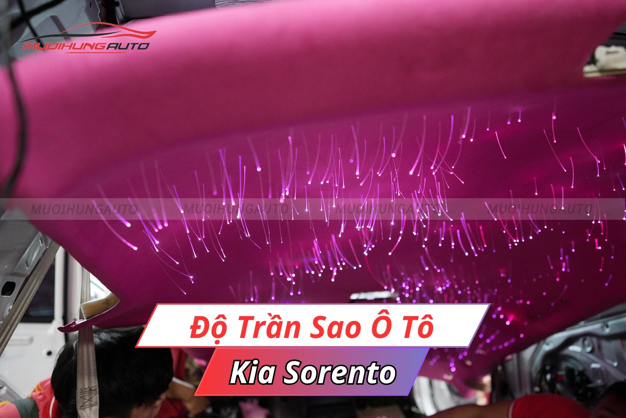 LED trần sao ô tô Kia Sorento