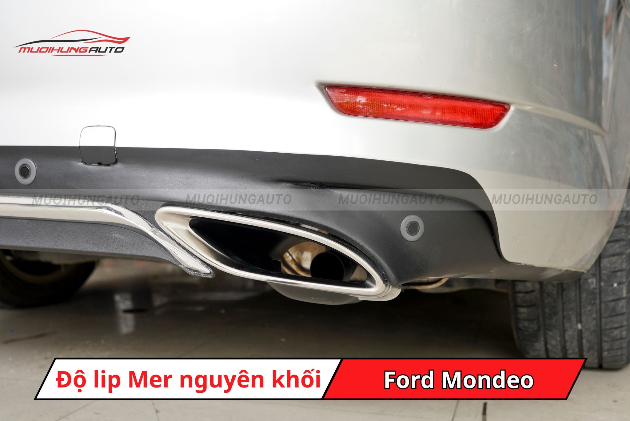 Lip pô kiểu Mercedes cho Ford Mondeo