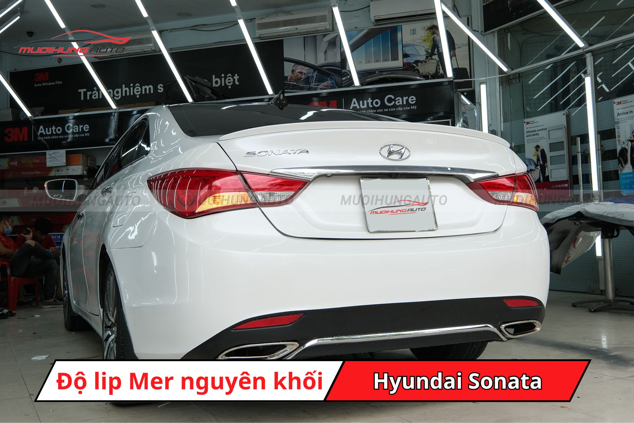 Lip pô kiểu Mercedes cho Hyundai Sonata