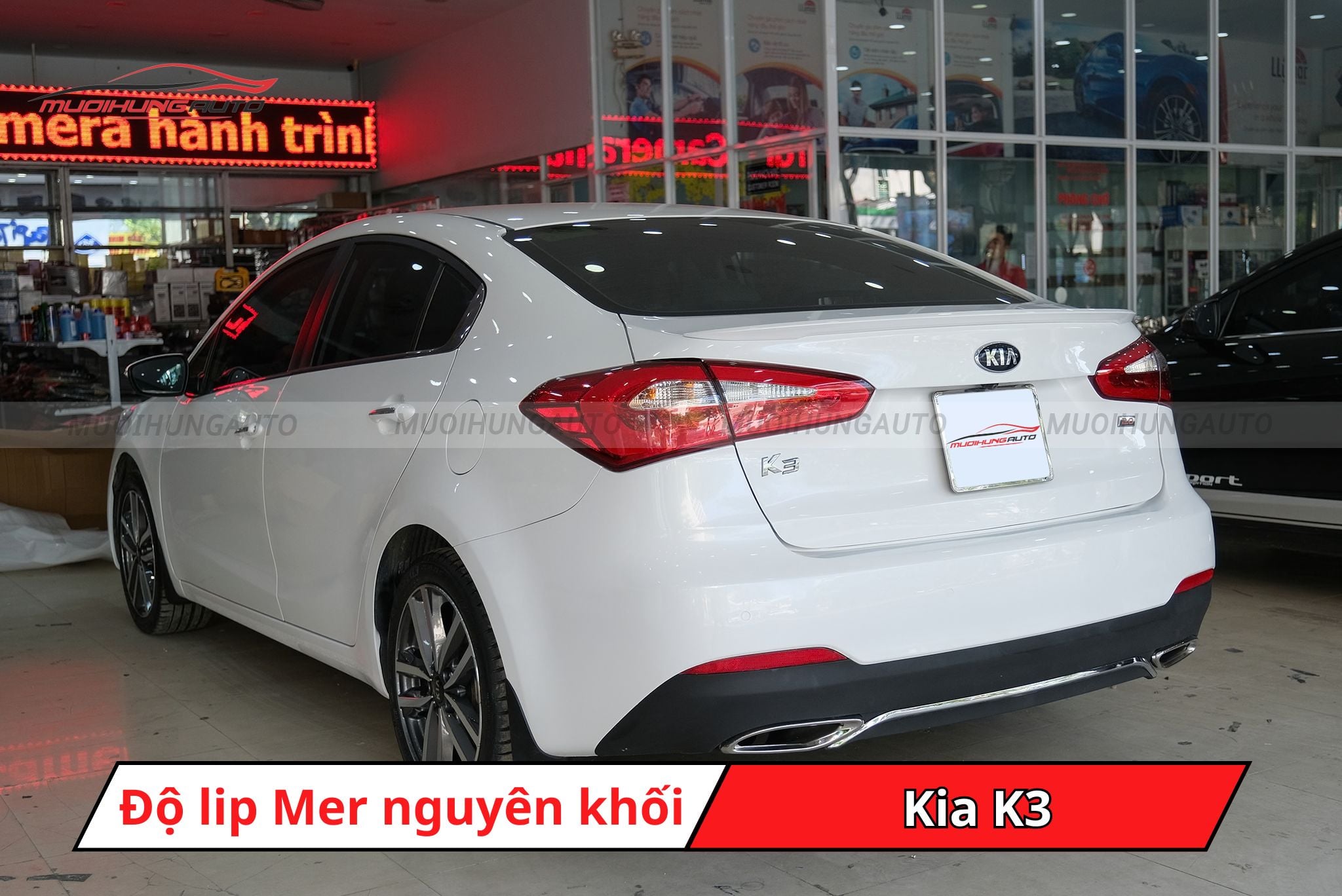 Lip pô kiểu Mercedes cho Kia K3