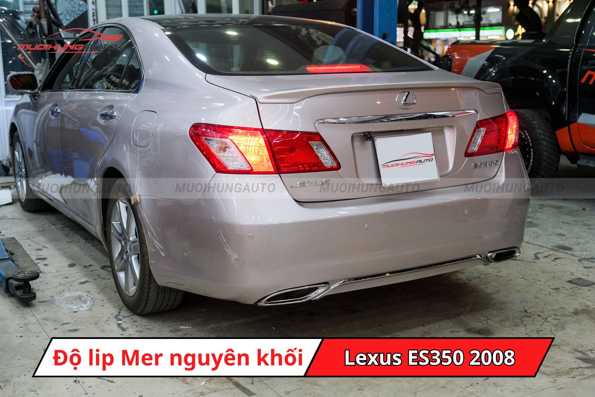 Lip pô kiểu Mercedes cho Lexus ES350 2008