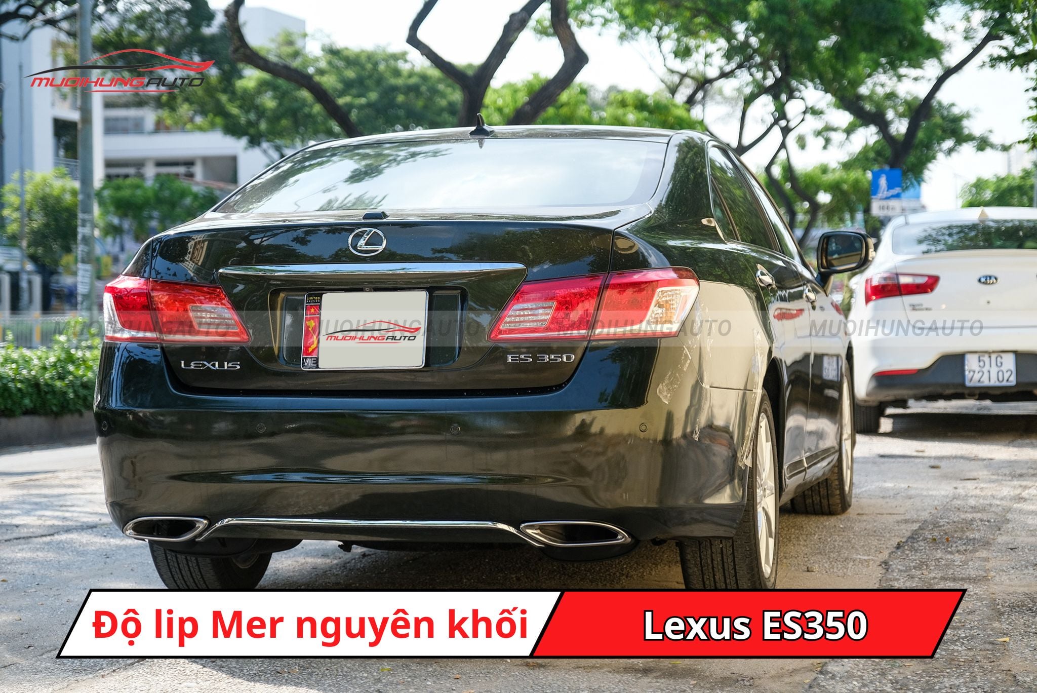 Lip pô kiểu Mercedes cho Lexus ES350