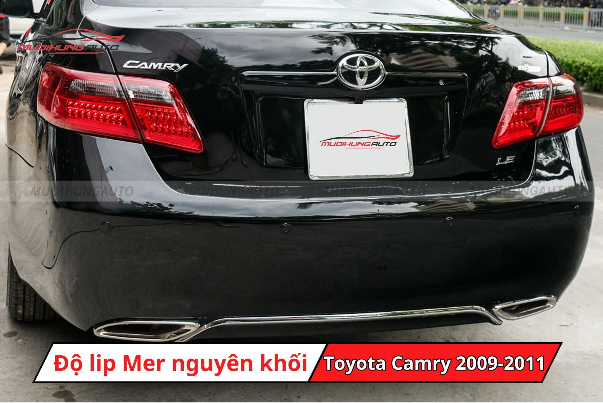 Lip pô kiểu Mercedes cho Toyota Camry 2009-2011