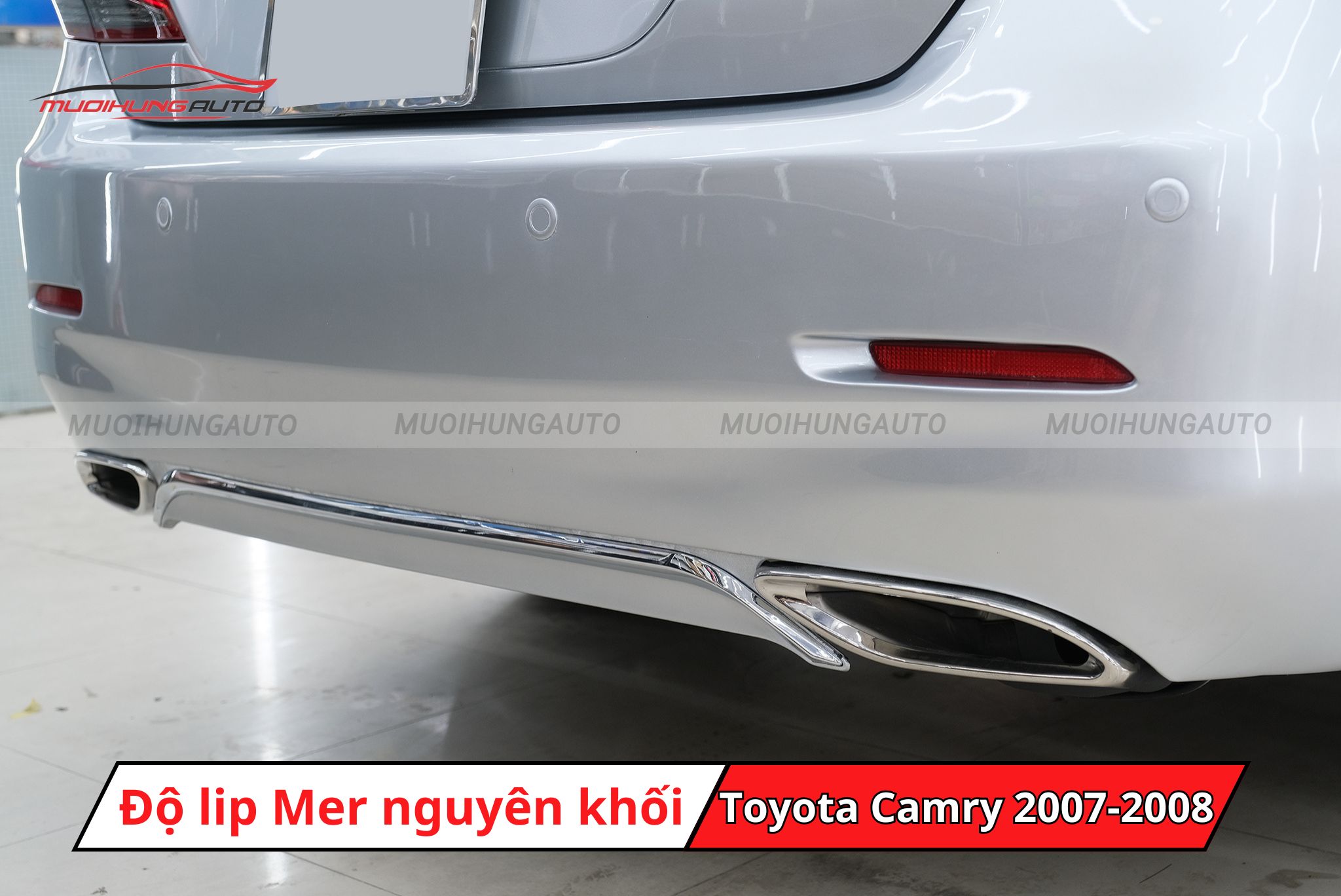 Lip pô kiểu Mercedes cho Toyota Camry 2007-2008