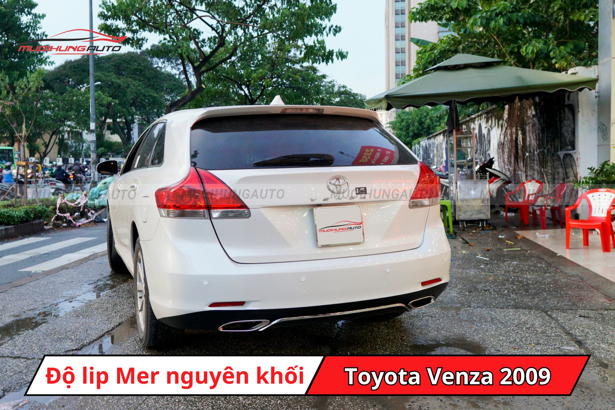 Lip pô kiểu Mercedes cho Toyota Venza 2009