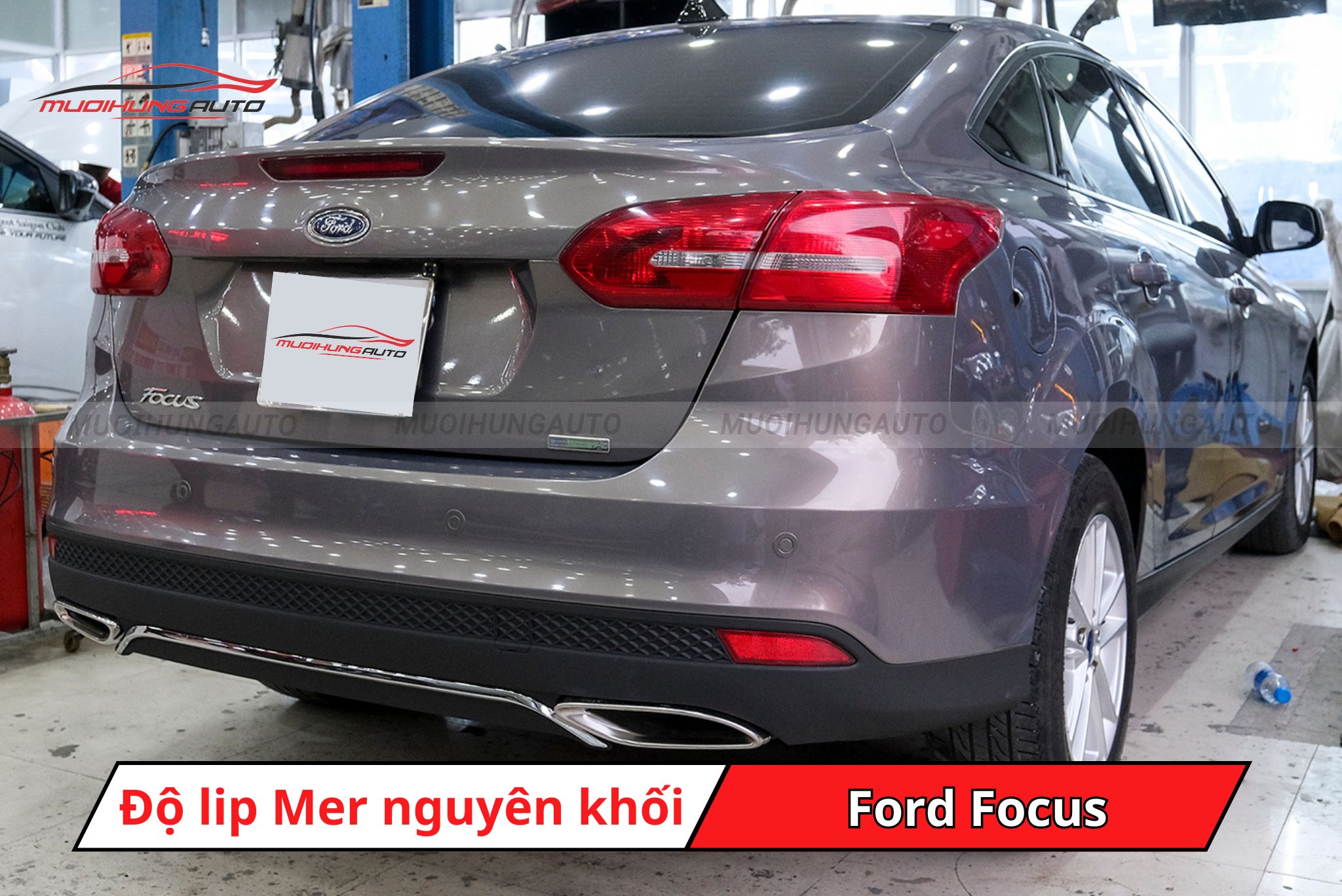 Lip pô Mercedes cho Ford Focus