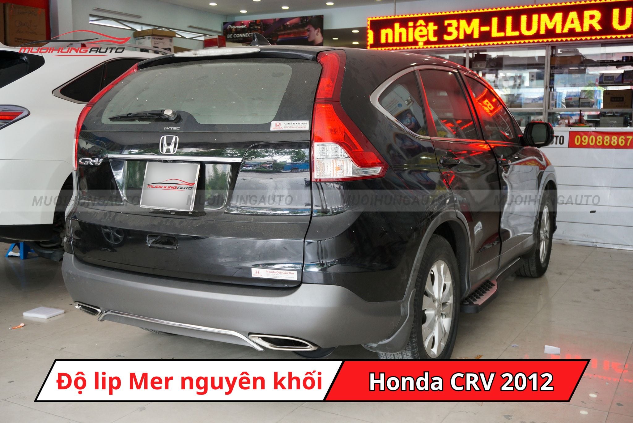Lip pô Mercedes cho Honda CRV 2012