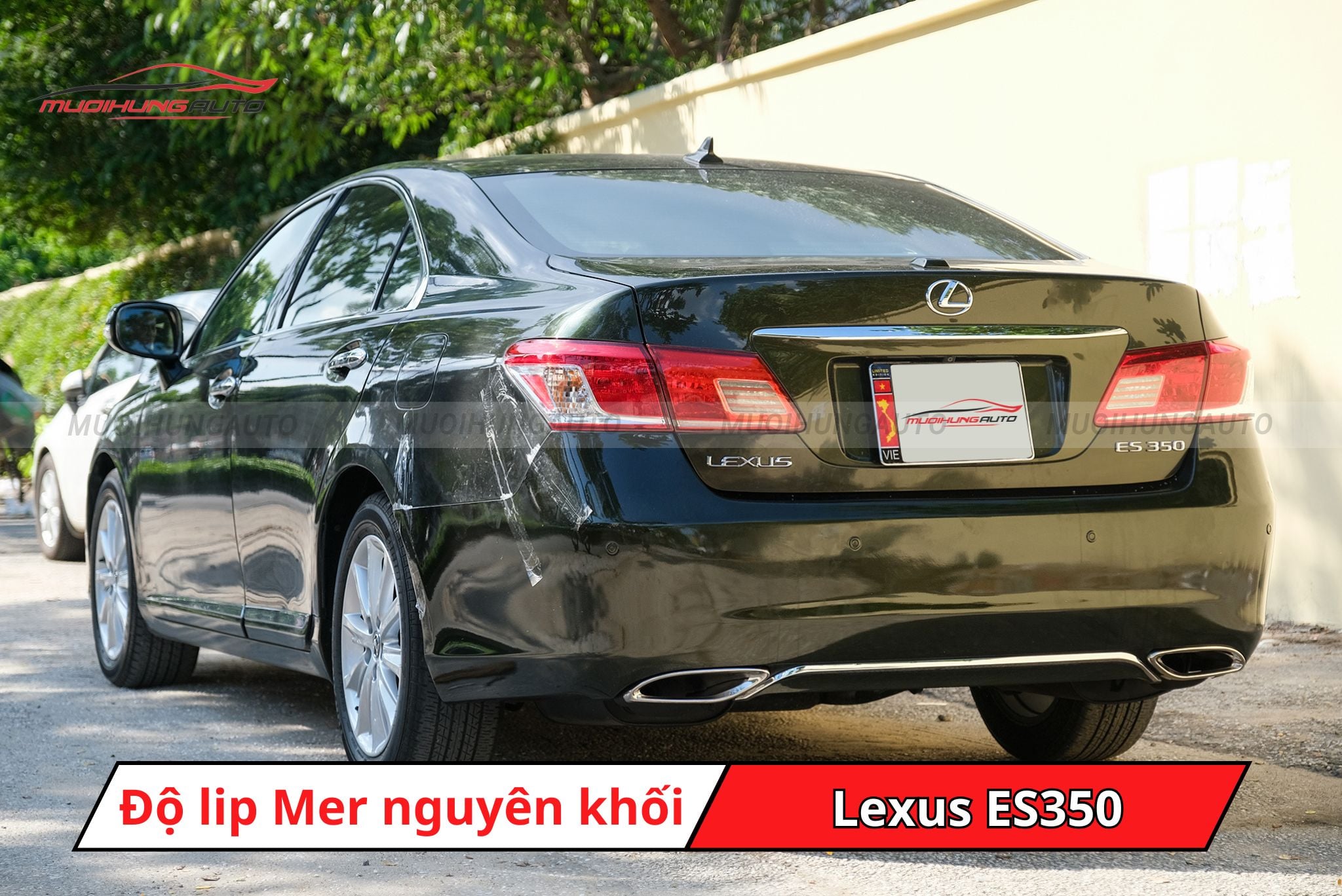 Lip pô Mercedes cho Lexus ES350
