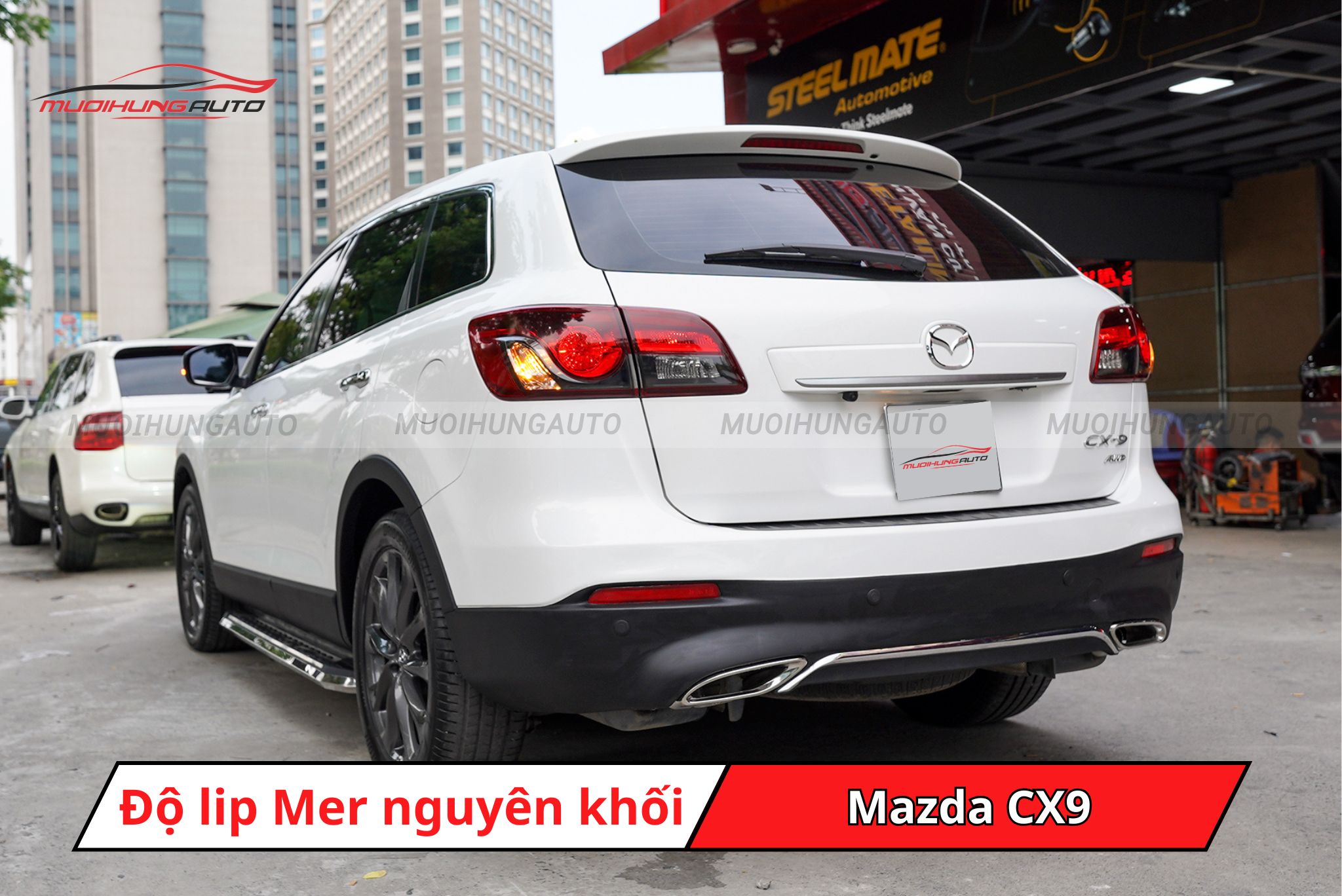 Lip pô Mercedes cho Mazda CX9