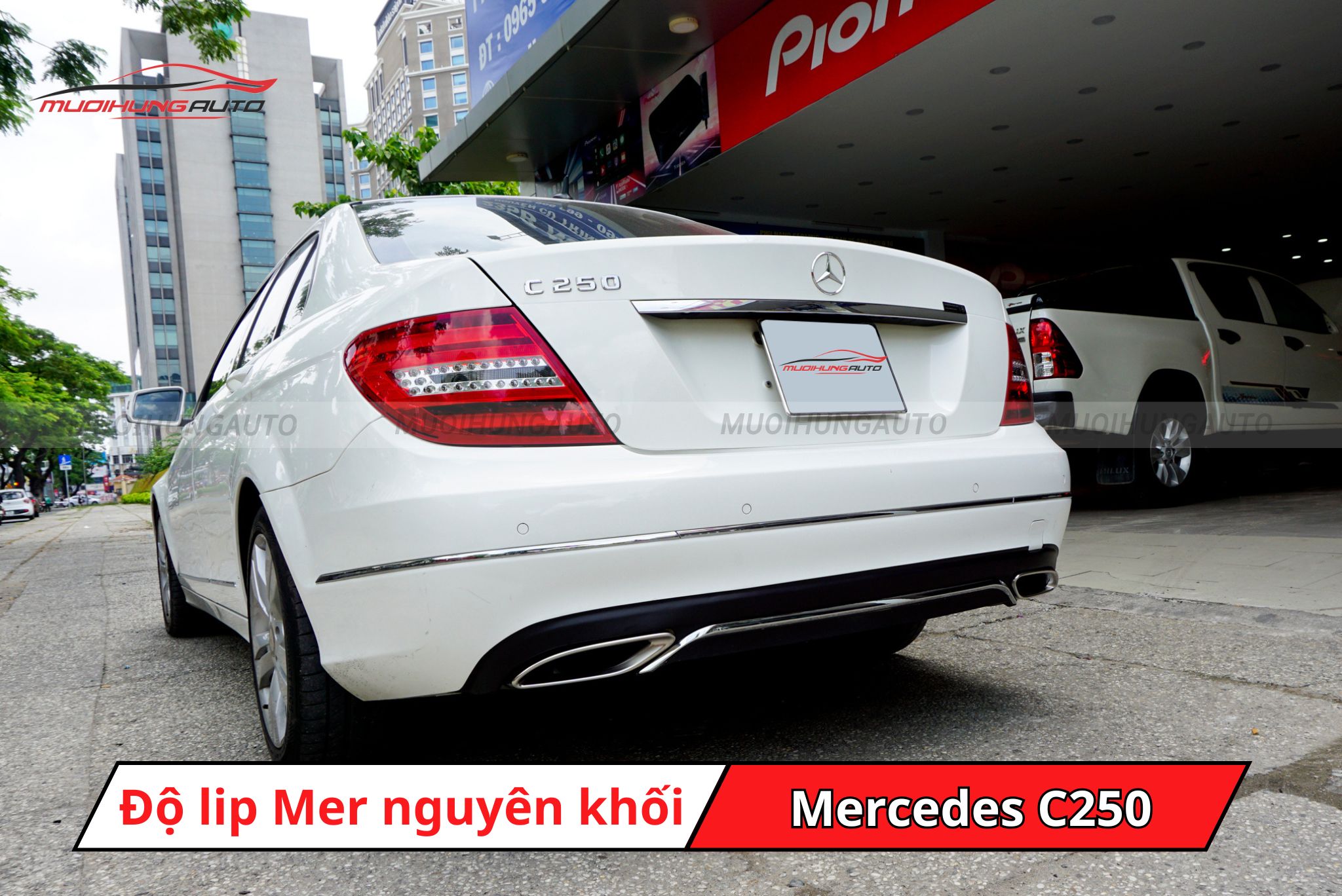 Lip pô Mercedes cho Mercedes C250